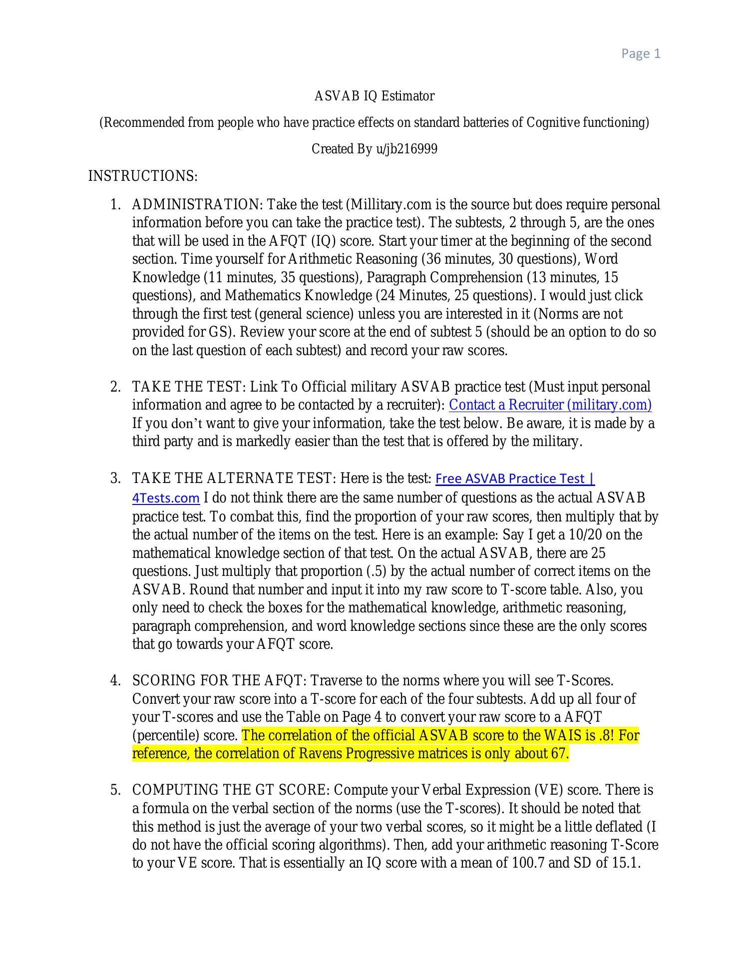 ASVAB IQ Estimator Document.pdf | DocDroid