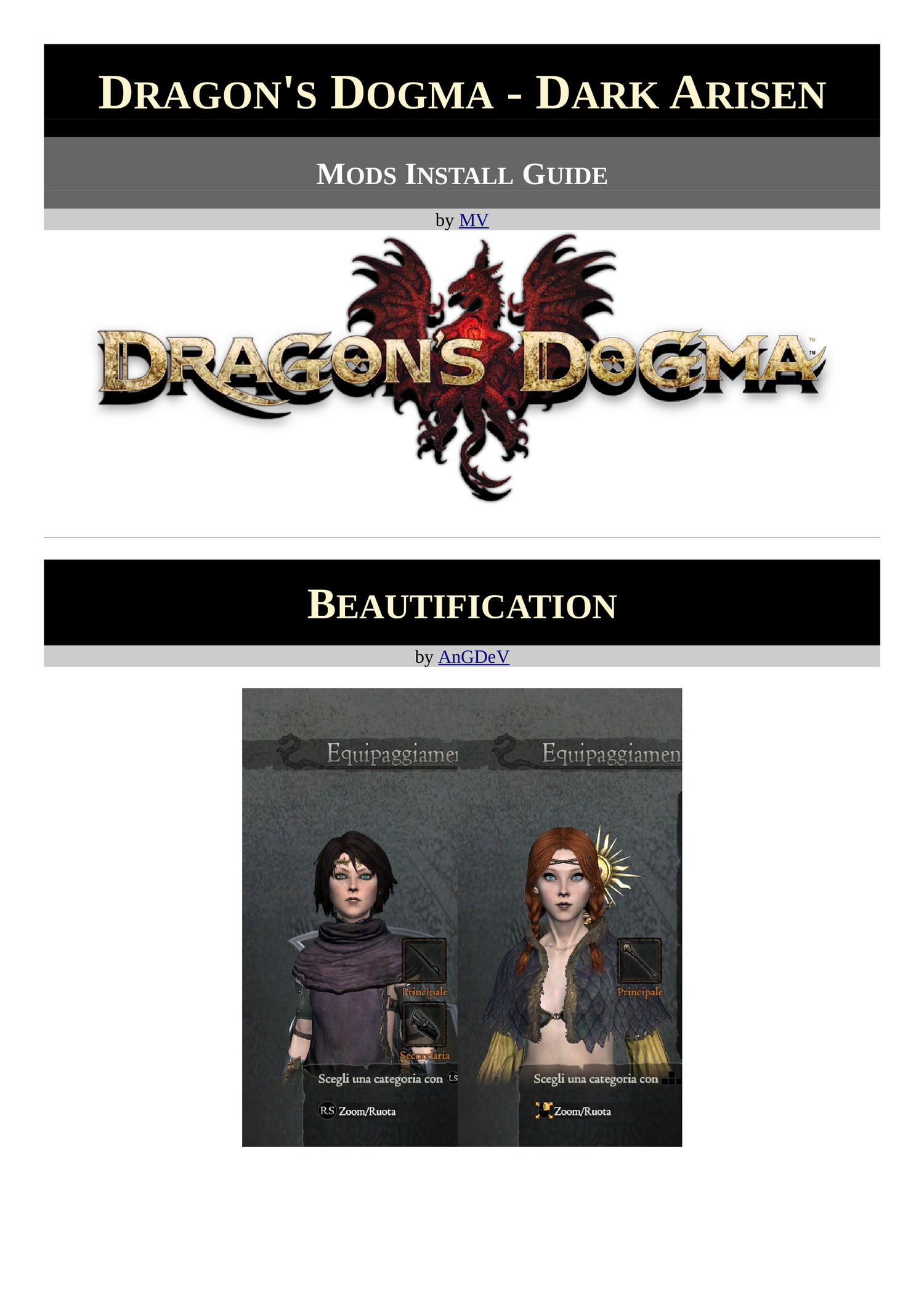 Dragon's Dogma Arisen Walkthrough, PDF