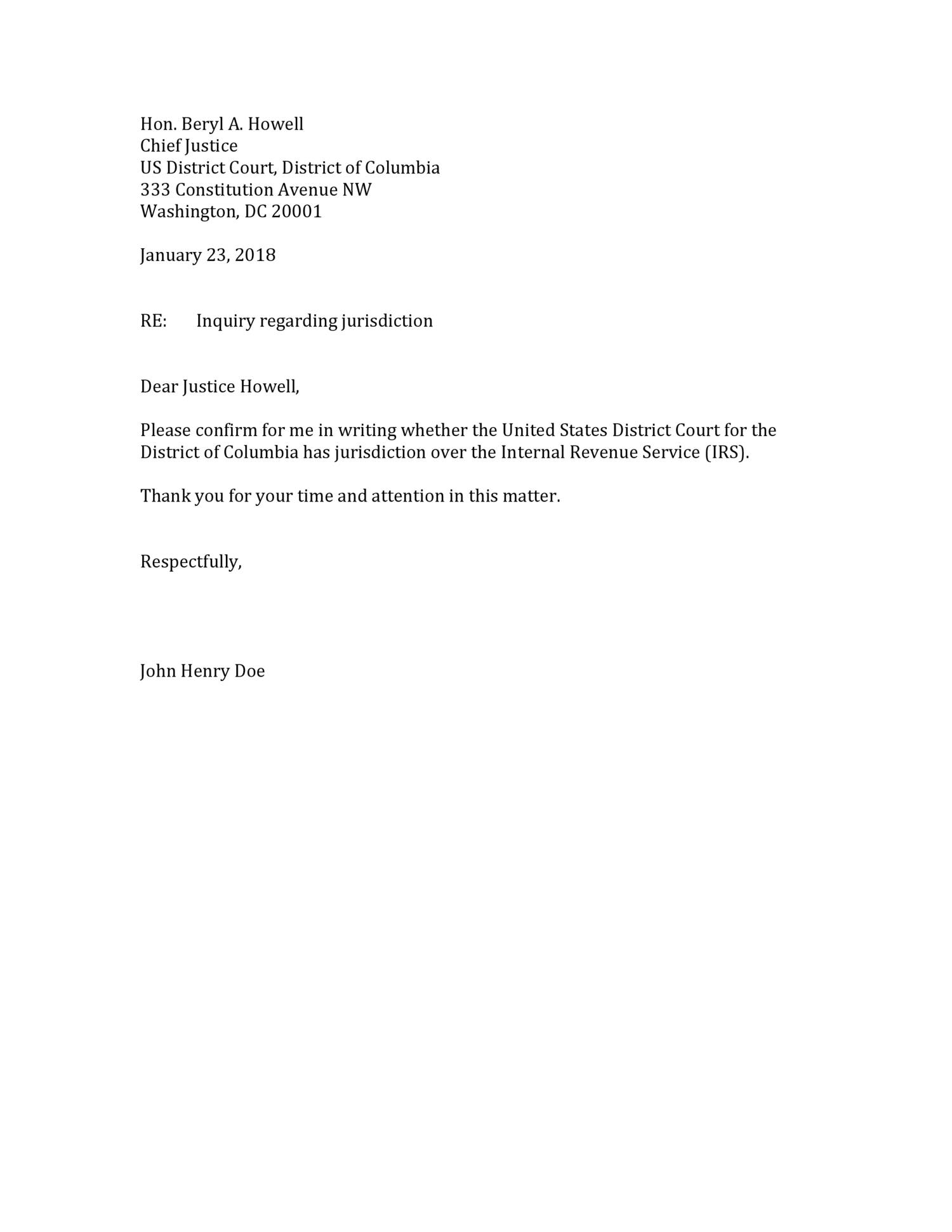 USDCDC IRS Letter John Doe 01-25-18.docx | DocDroid