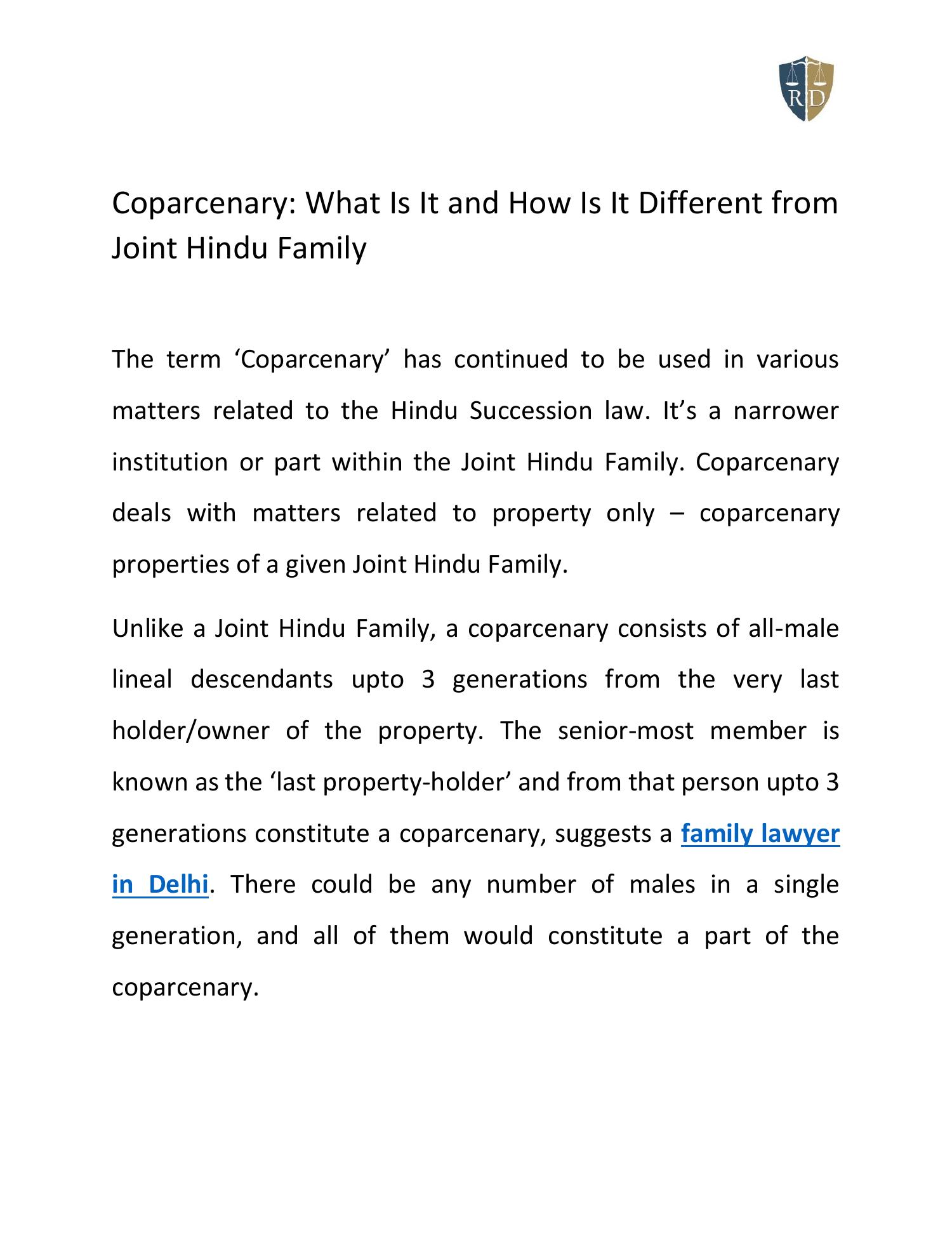 hindu-joint-family-with-case-laws-hindulaw-jointhindufamily