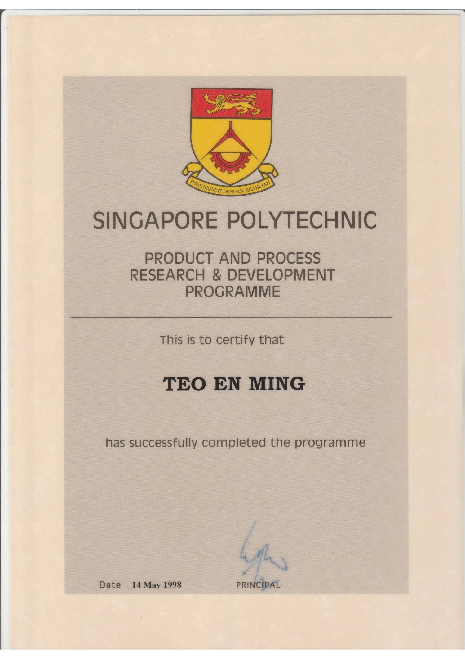 Teo En Ming Secondary Certs 14 Feb 2019.pdf | DocDroid