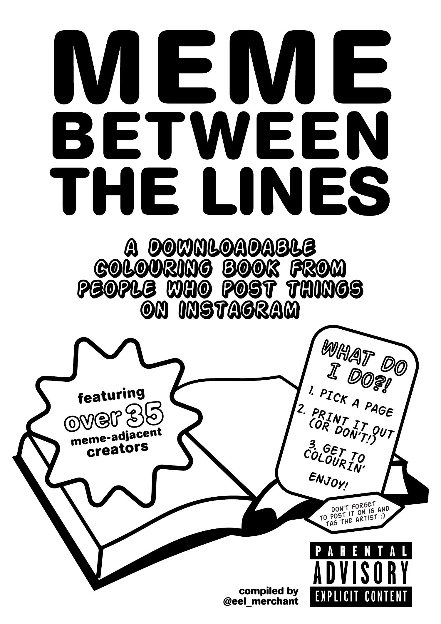 Meme Between The Lines An Instagram Colouring Book Pdf Docdroid