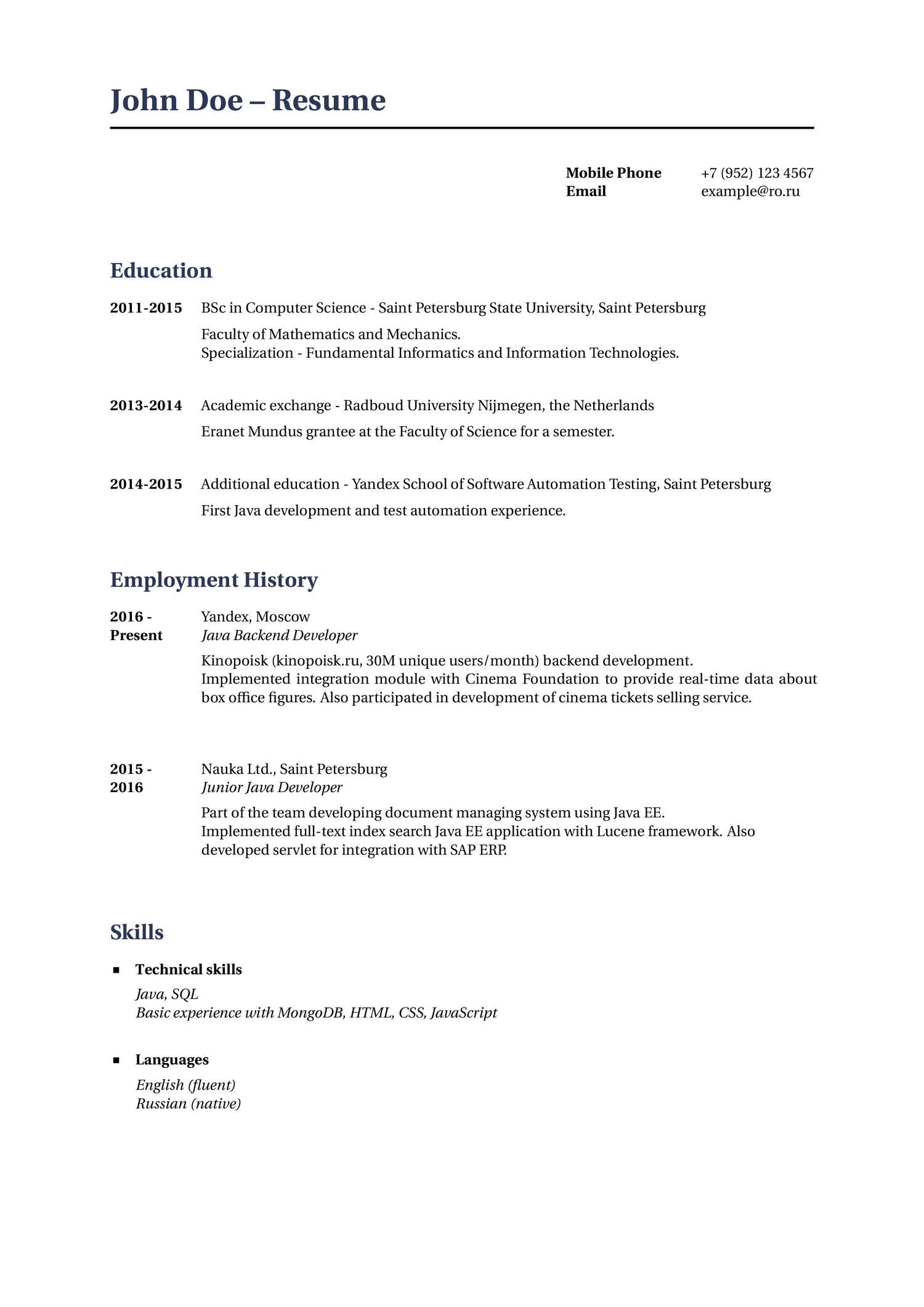 John Doe Resume.pdf