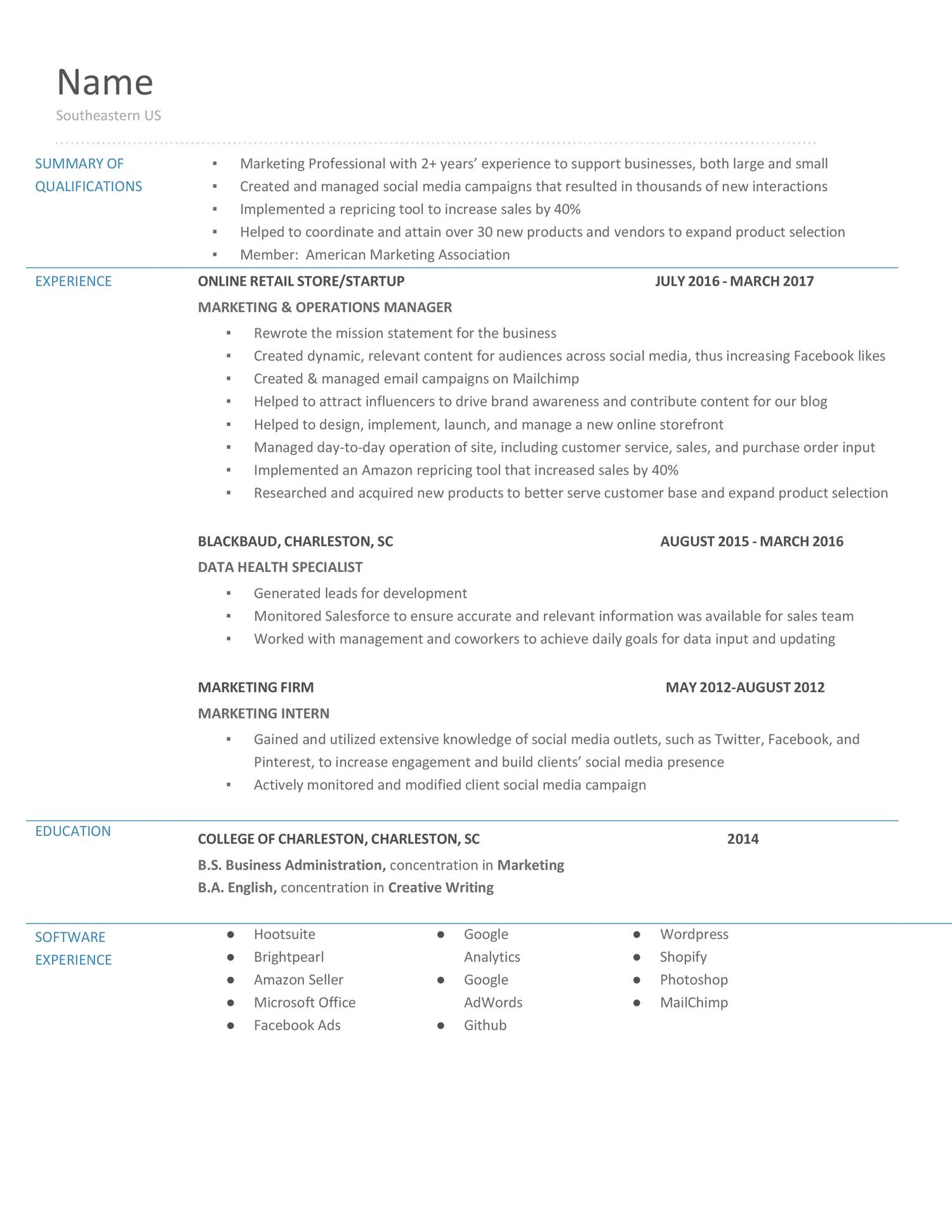 Resume for critique.docx | DocDroid