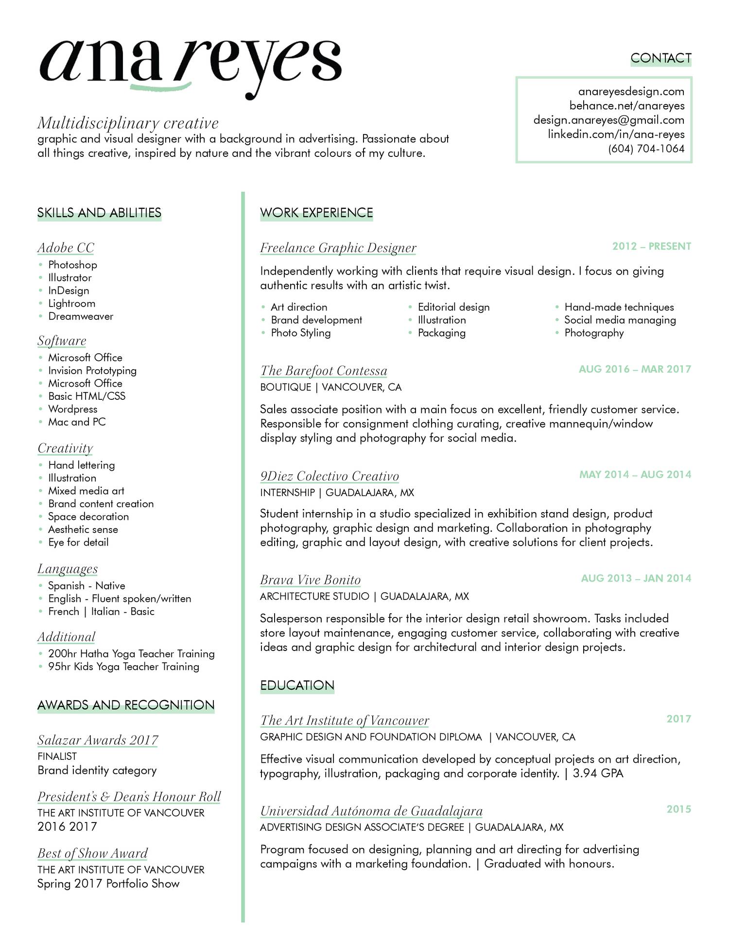 Reyes_Ana_Resume.pdf | DocDroid