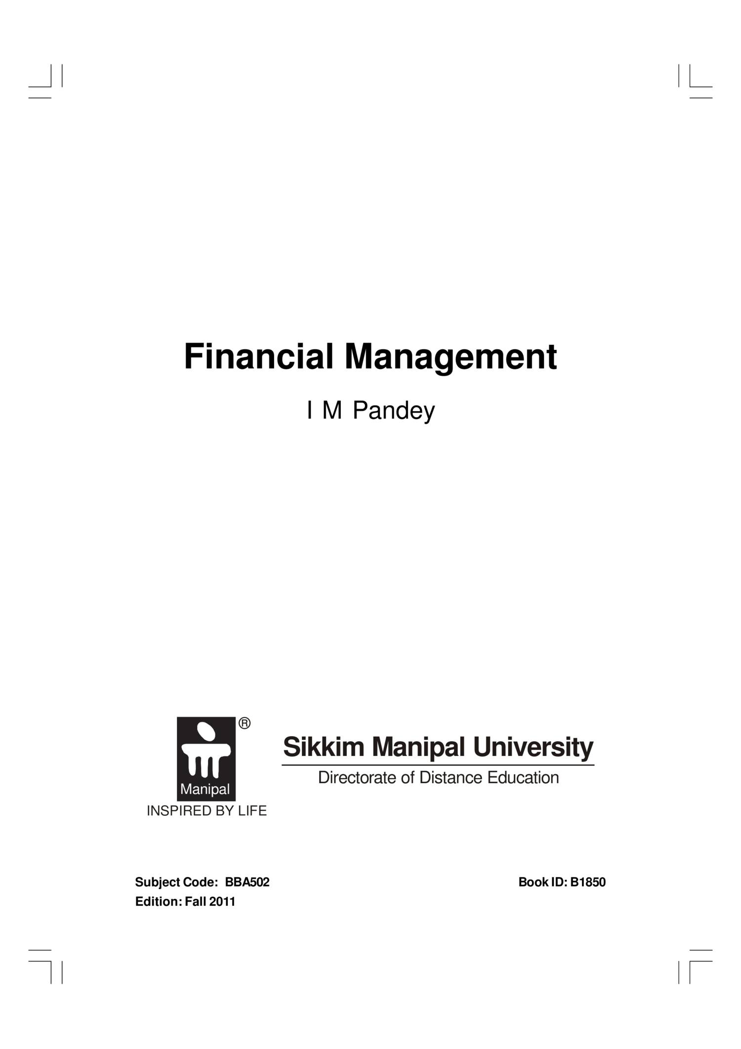 thesis on financial management pdf