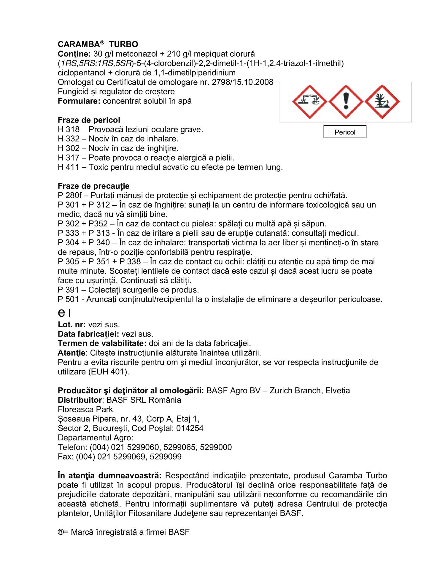 Eticheta Caramba Turbo Pdf Docdroid