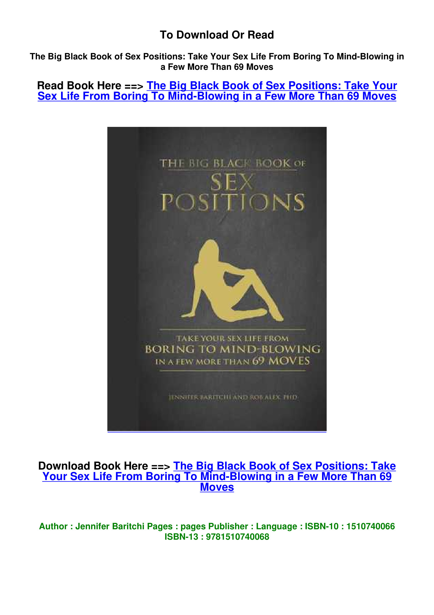 epub download The Big Black Book of Sex Positions Take Your Sex Life From  .pdf | DocDroid