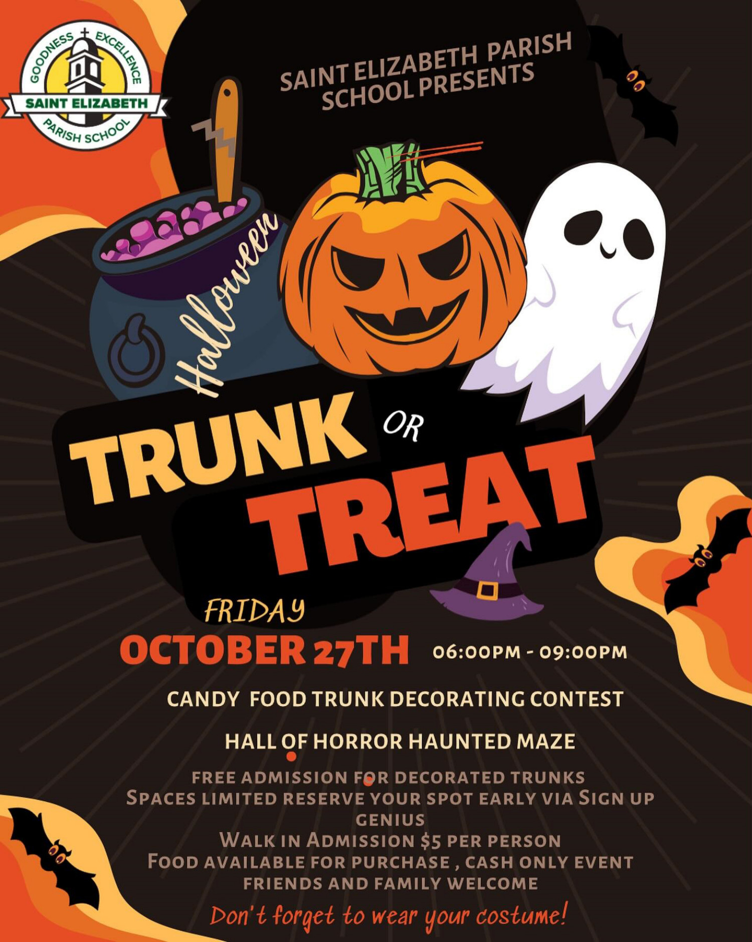 Saint Elizabeth Parish School Presents Trunk or Treat flyer.pdf | DocDroid