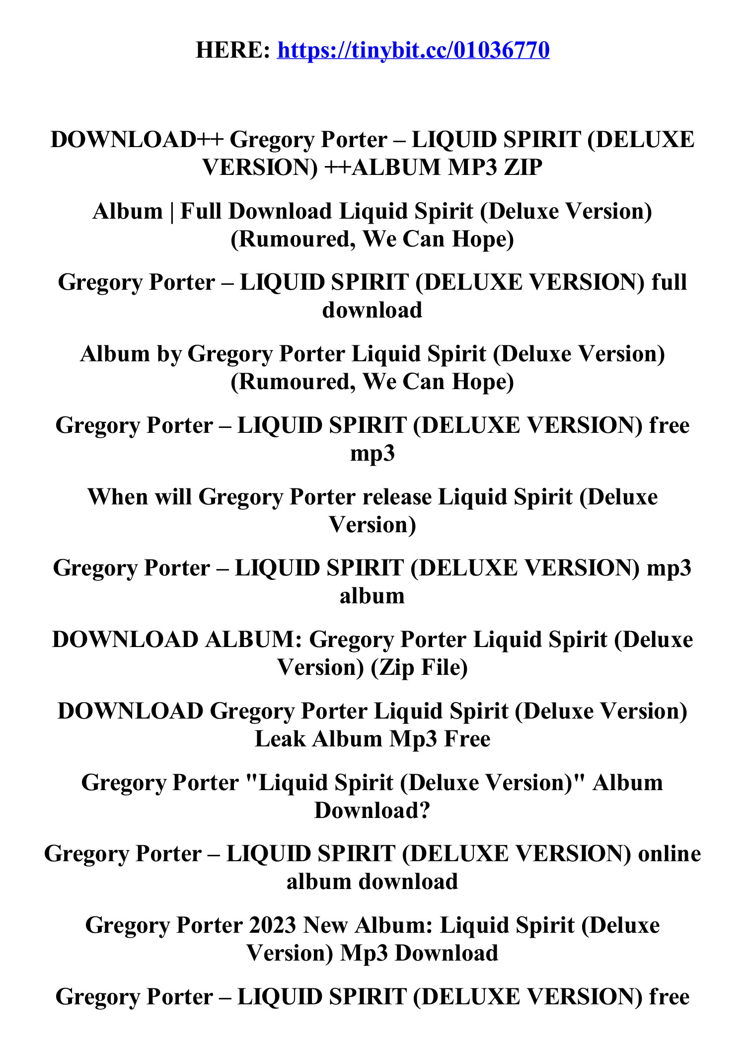 download_gregory_porter_liquid_spirit_deluxe_version_album_mp3_zip.pdf ...