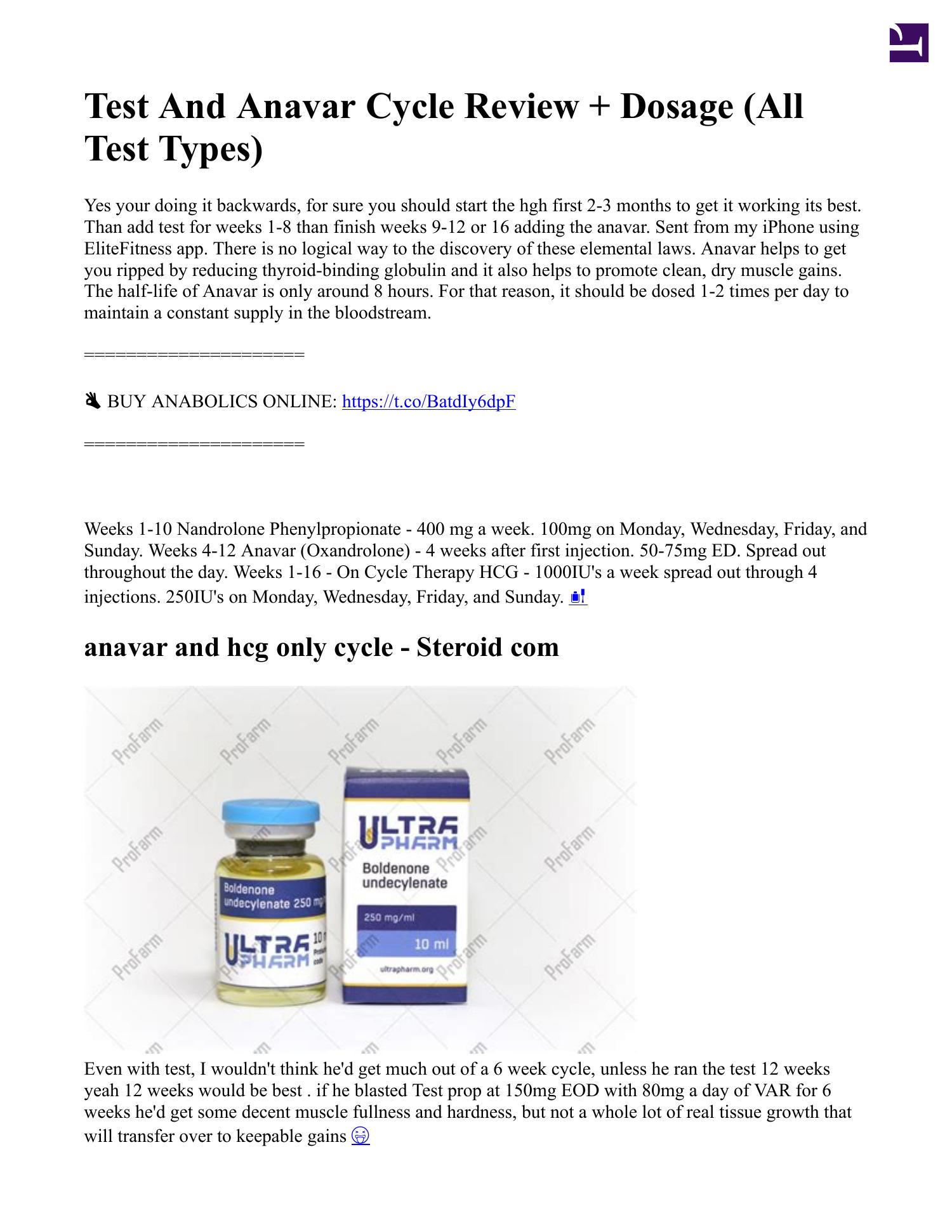 Test Anavar Hcg Cycle.pdf DocDroid