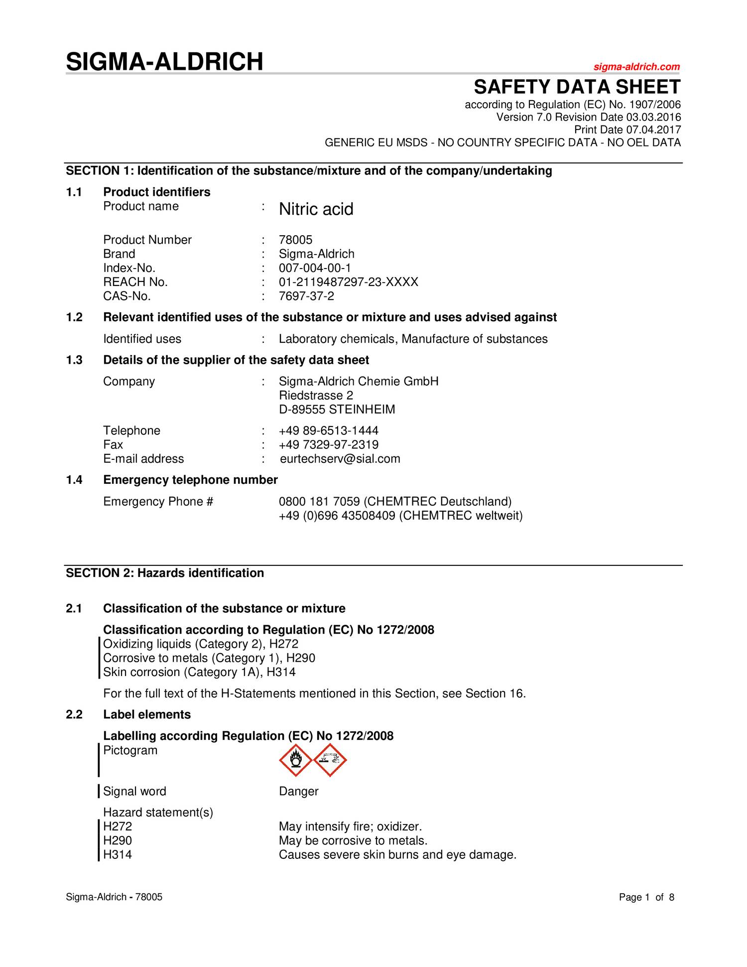 Nitric Acid Anhydrous SA Pdf DocDroid   Nitric Acid Anhydrous Sa Pdf 