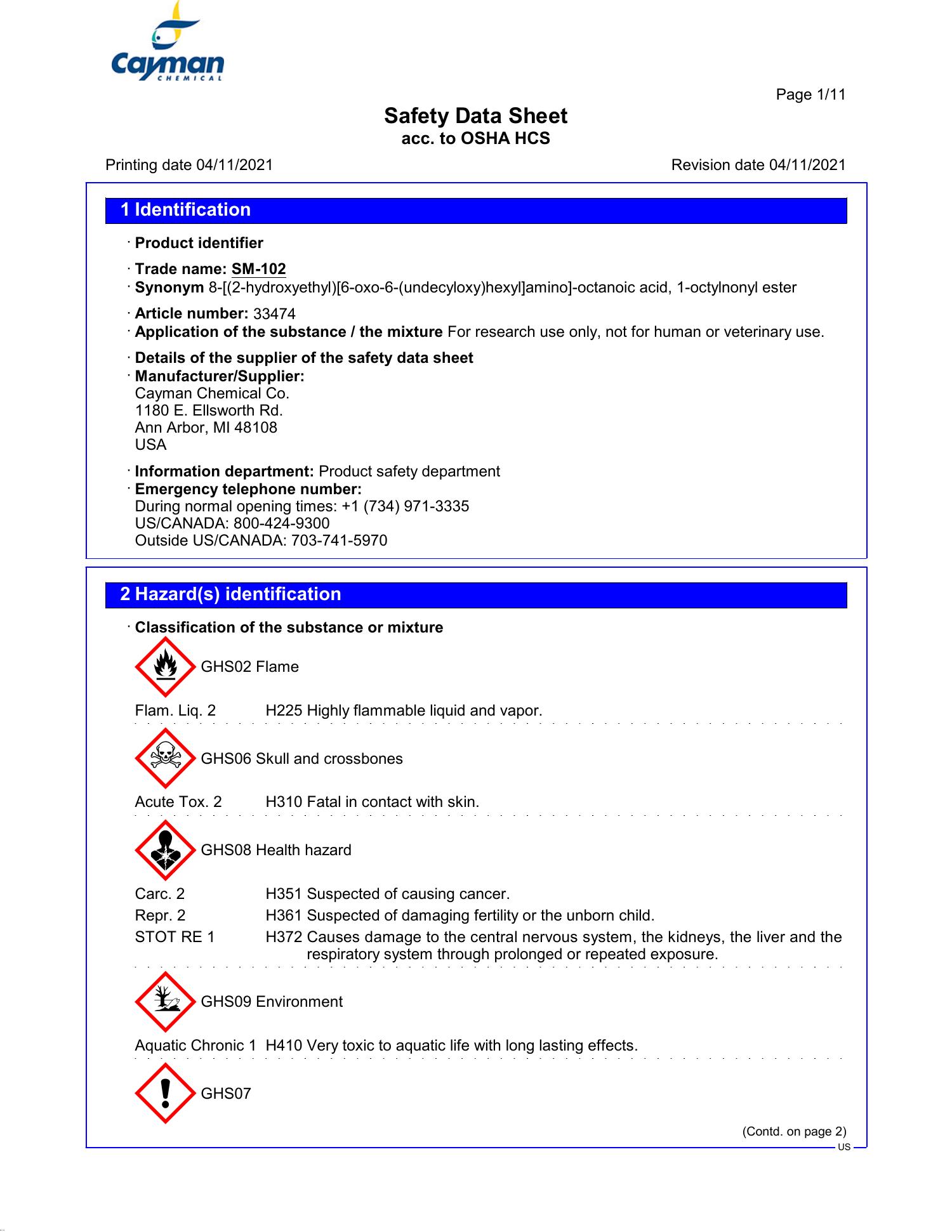 SM-102 Safety Data Sheet.pdf | DocDroid