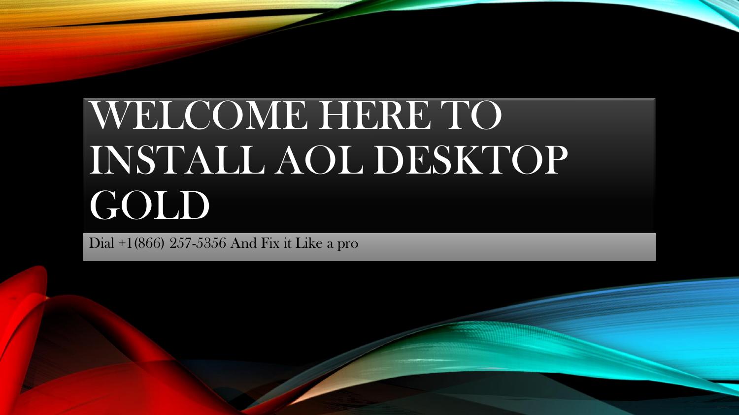 download aol gold installer