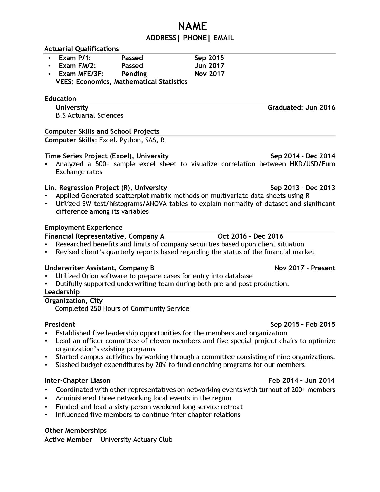 how-to-create-a-resume-header-5-examples