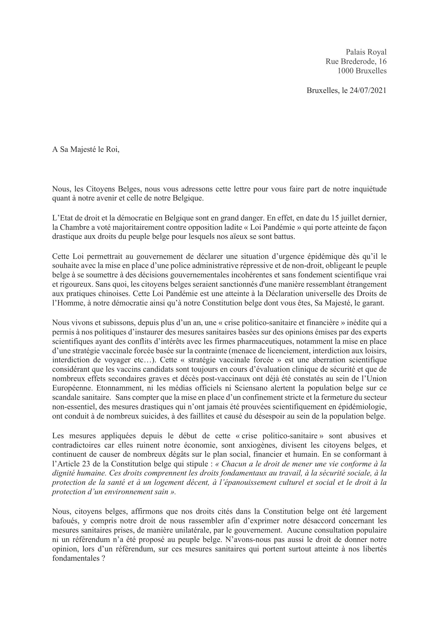 Lettre Au Roi.pdf | DocDroid