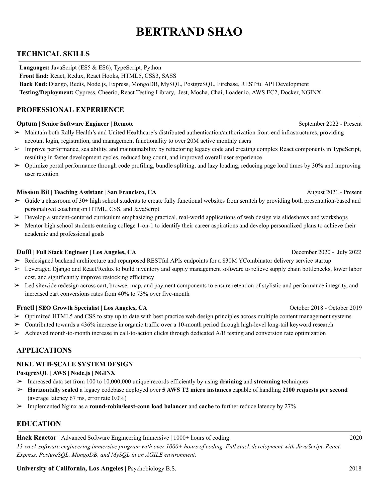 resume format 2022 pdf