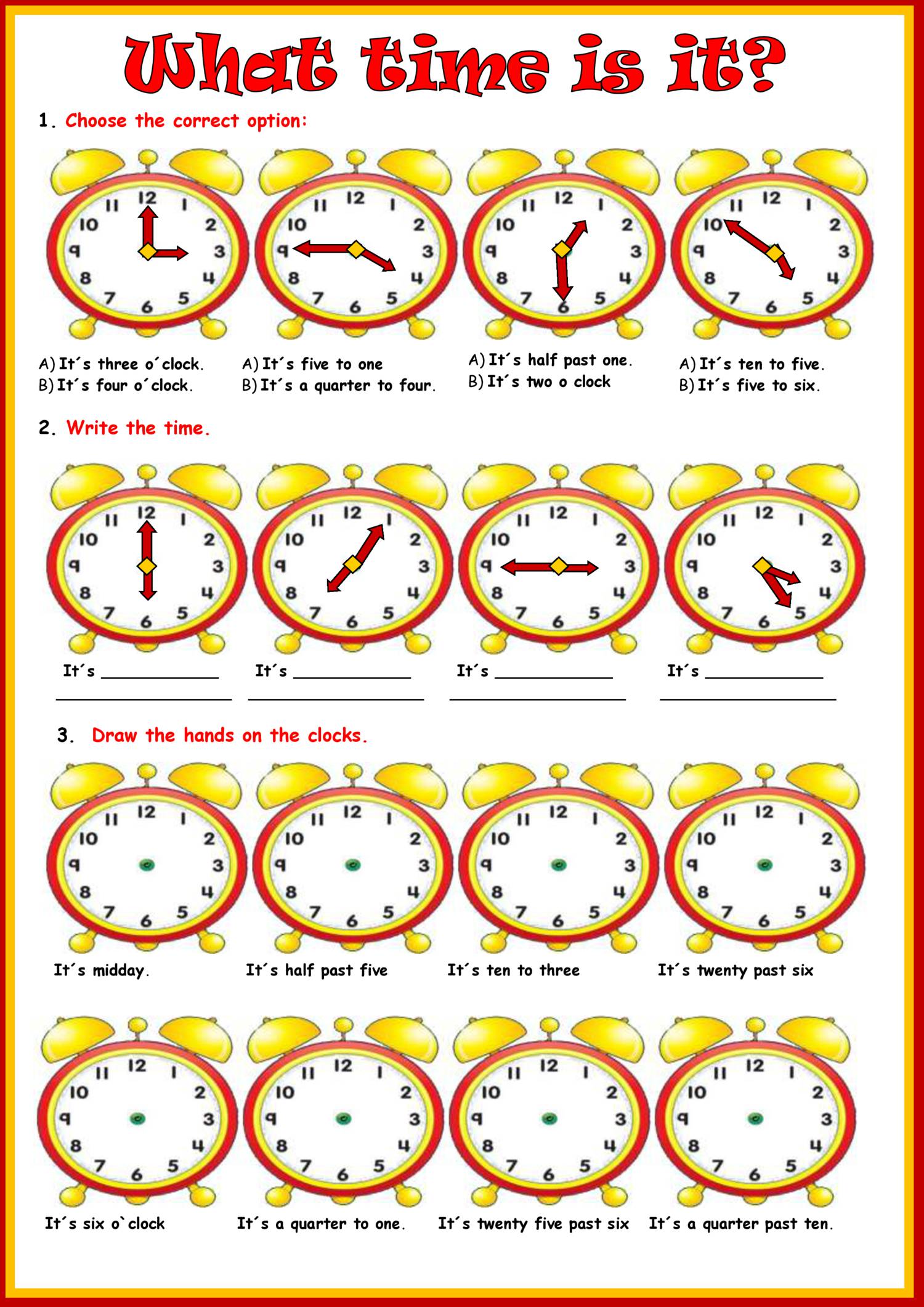 Choose the correct option what time. Время Worksheets. Telling the time Worksheets for Kids. Время на английском Worksheets. Времена в английском.