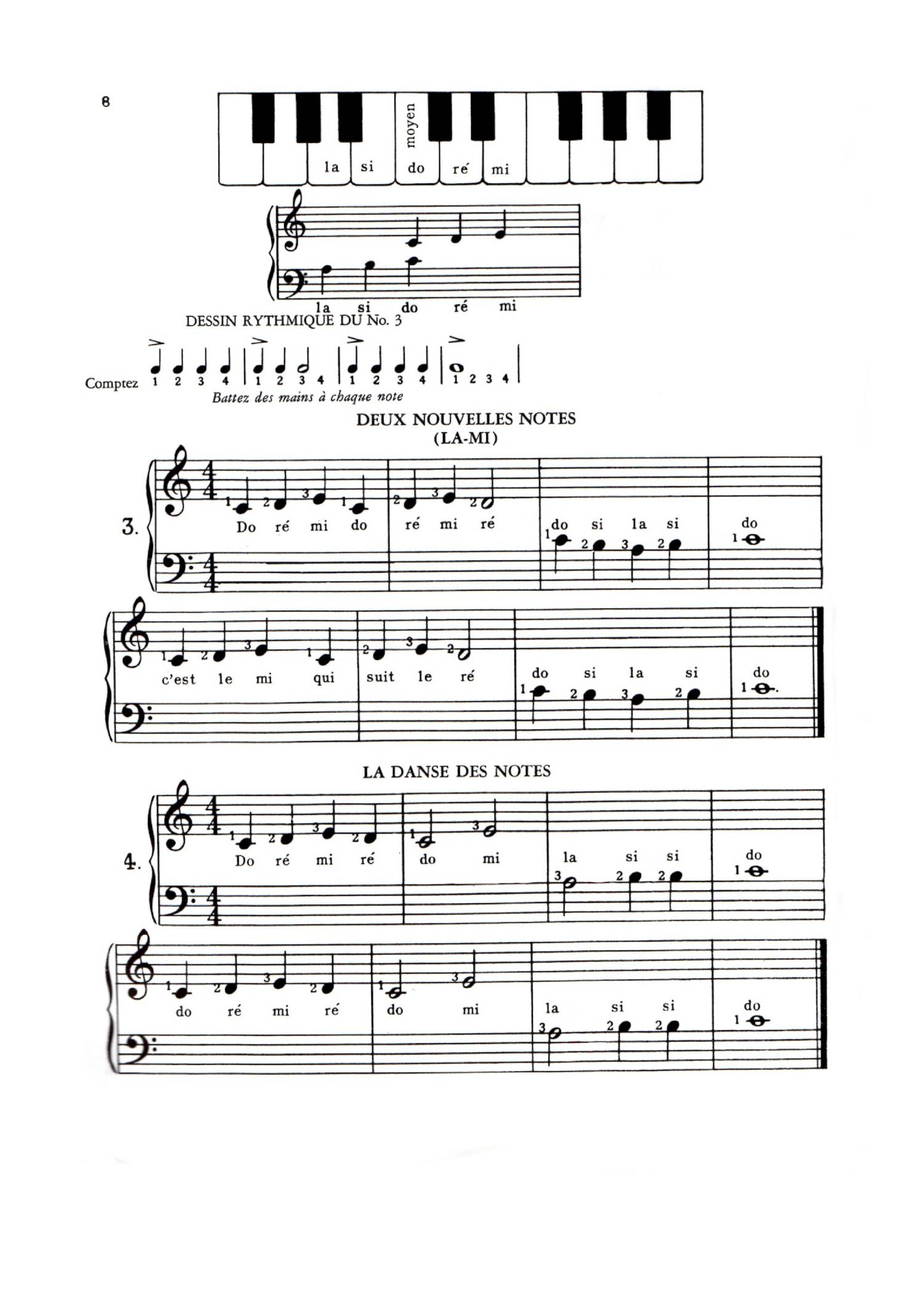 Méthode de Piano pour Adultes Volume 1