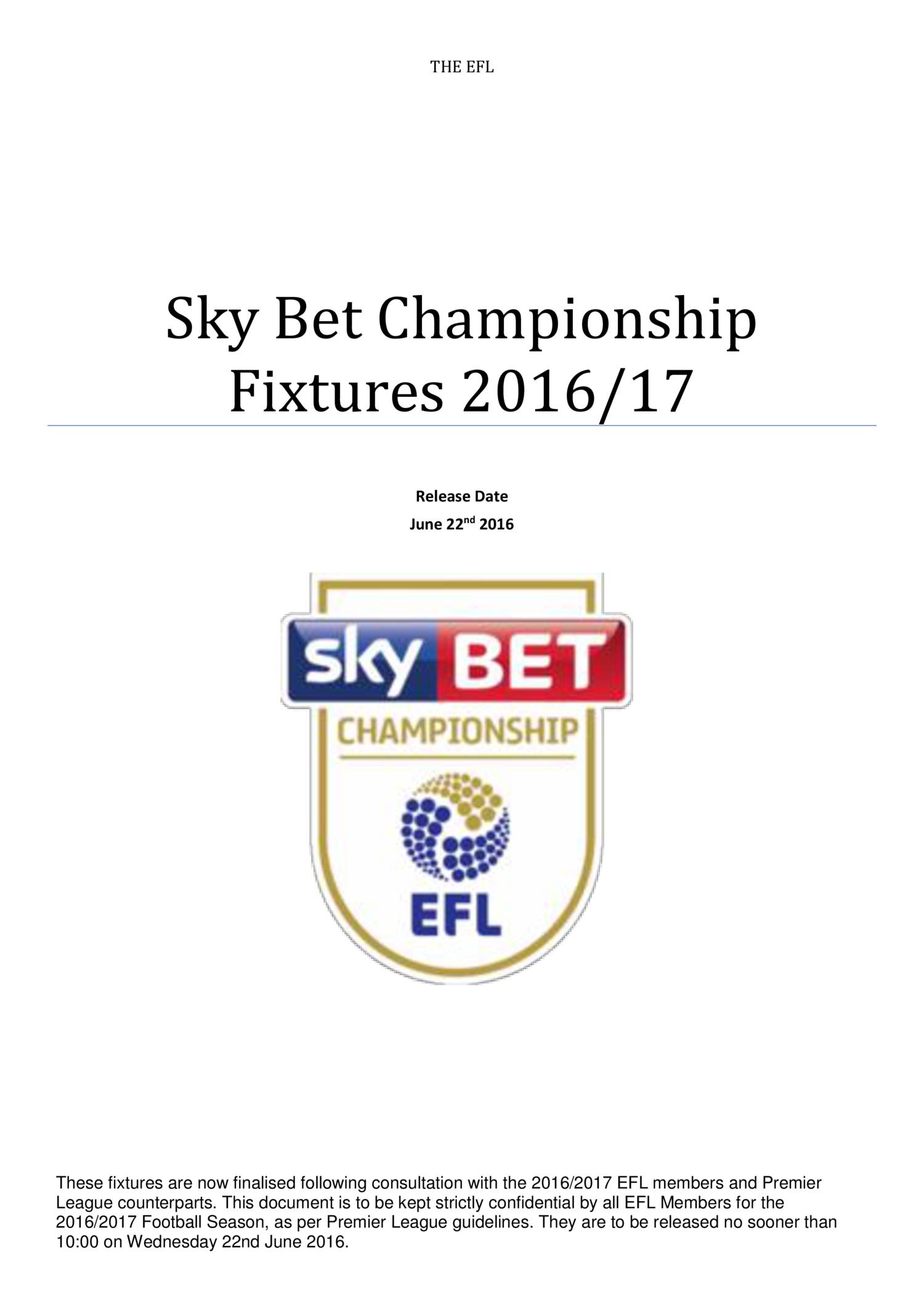 Championship Fixture List 2016-17.pdf | DocDroid