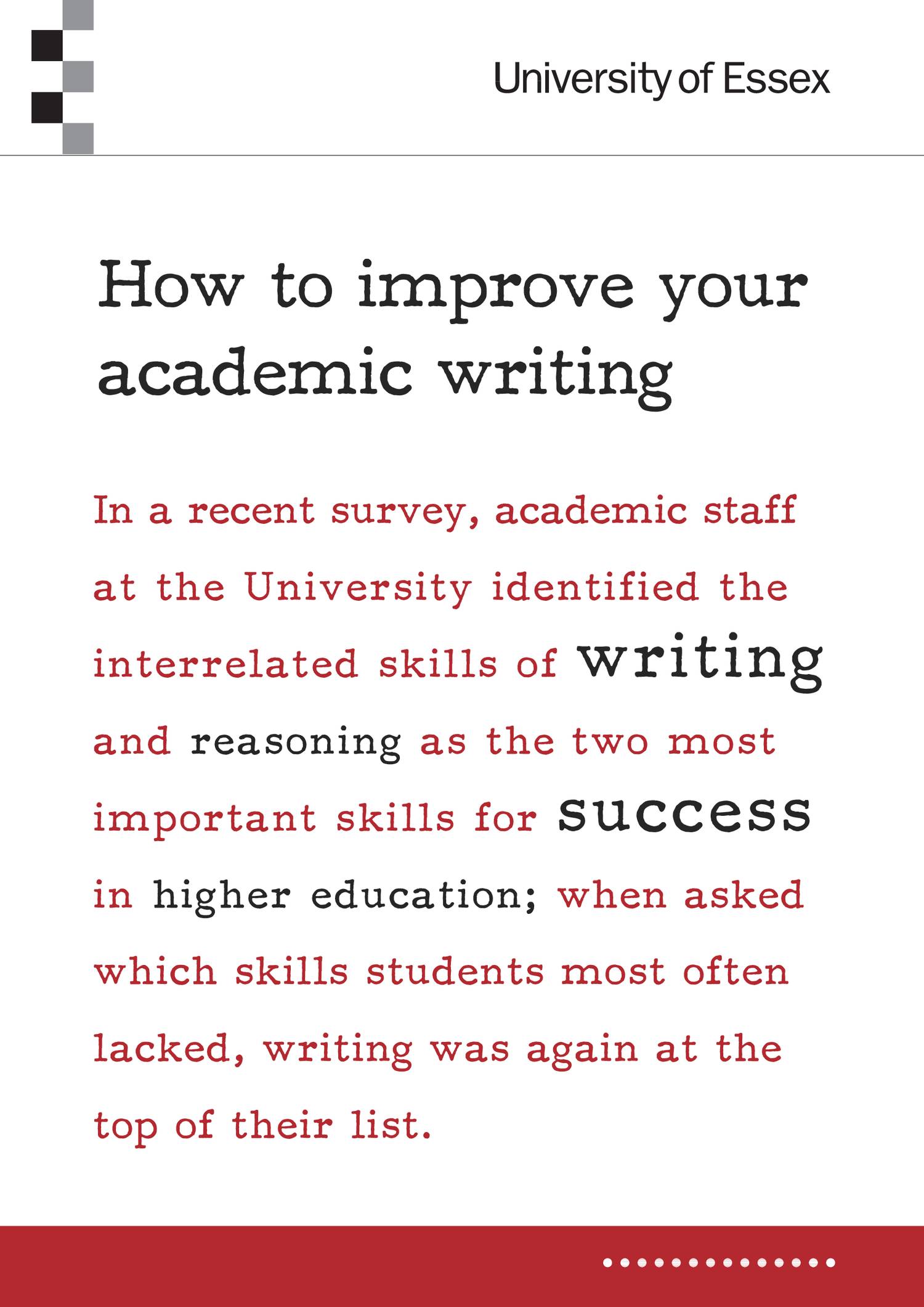 practical academic essay writing skills pdf