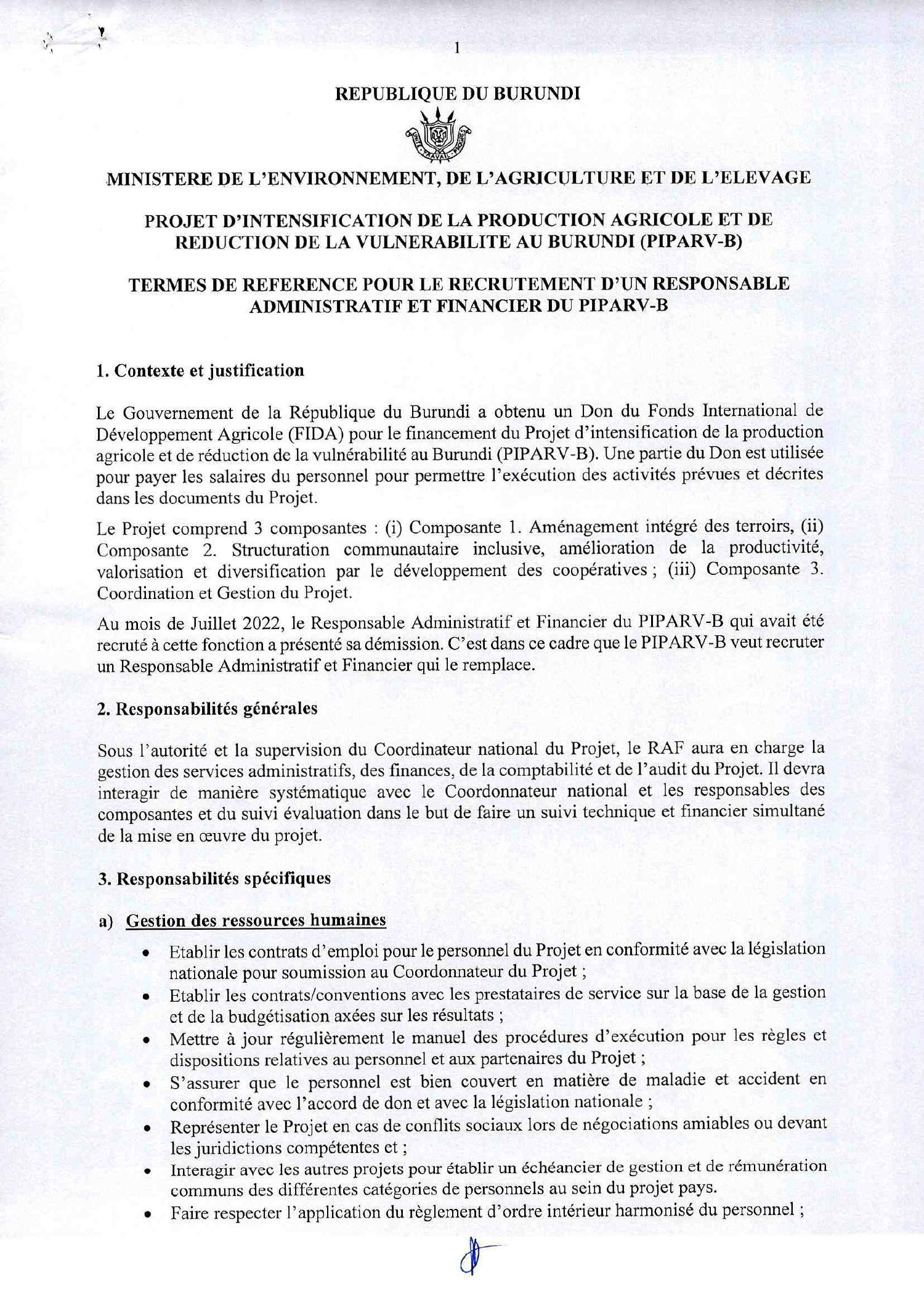 PIPARV-B - TDRs Recrutement Du RAF.pdf | DocDroid