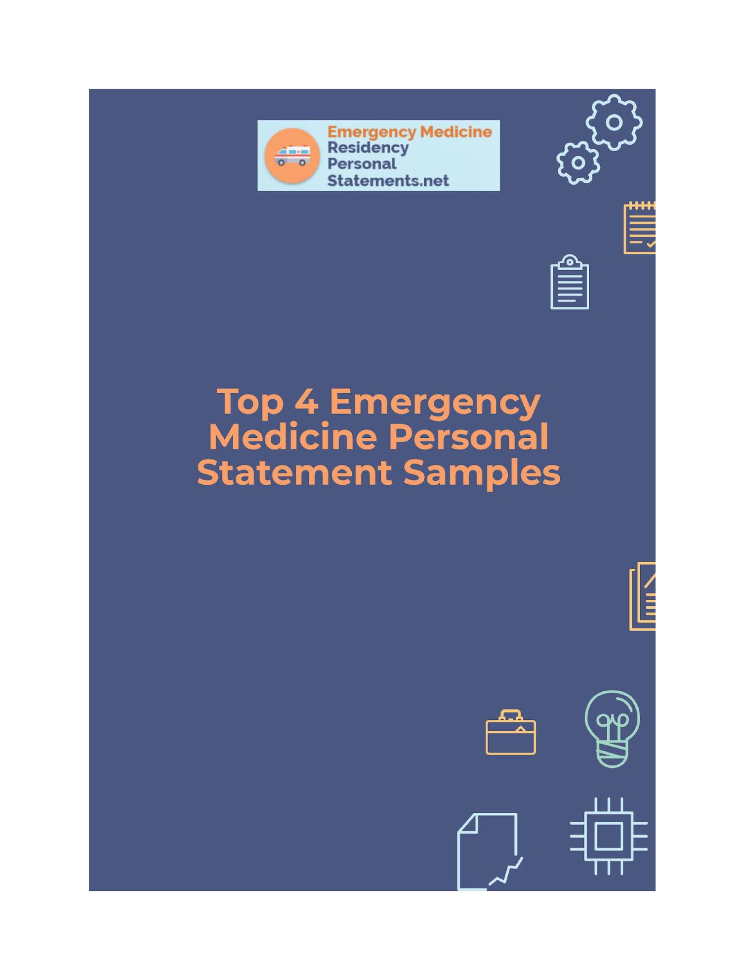 personal statement emergency medicine
