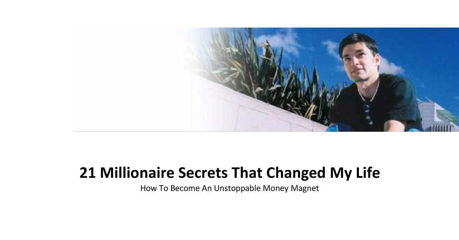 THE MILLIONAIRE'S SECRETS - Kirkus Reviews