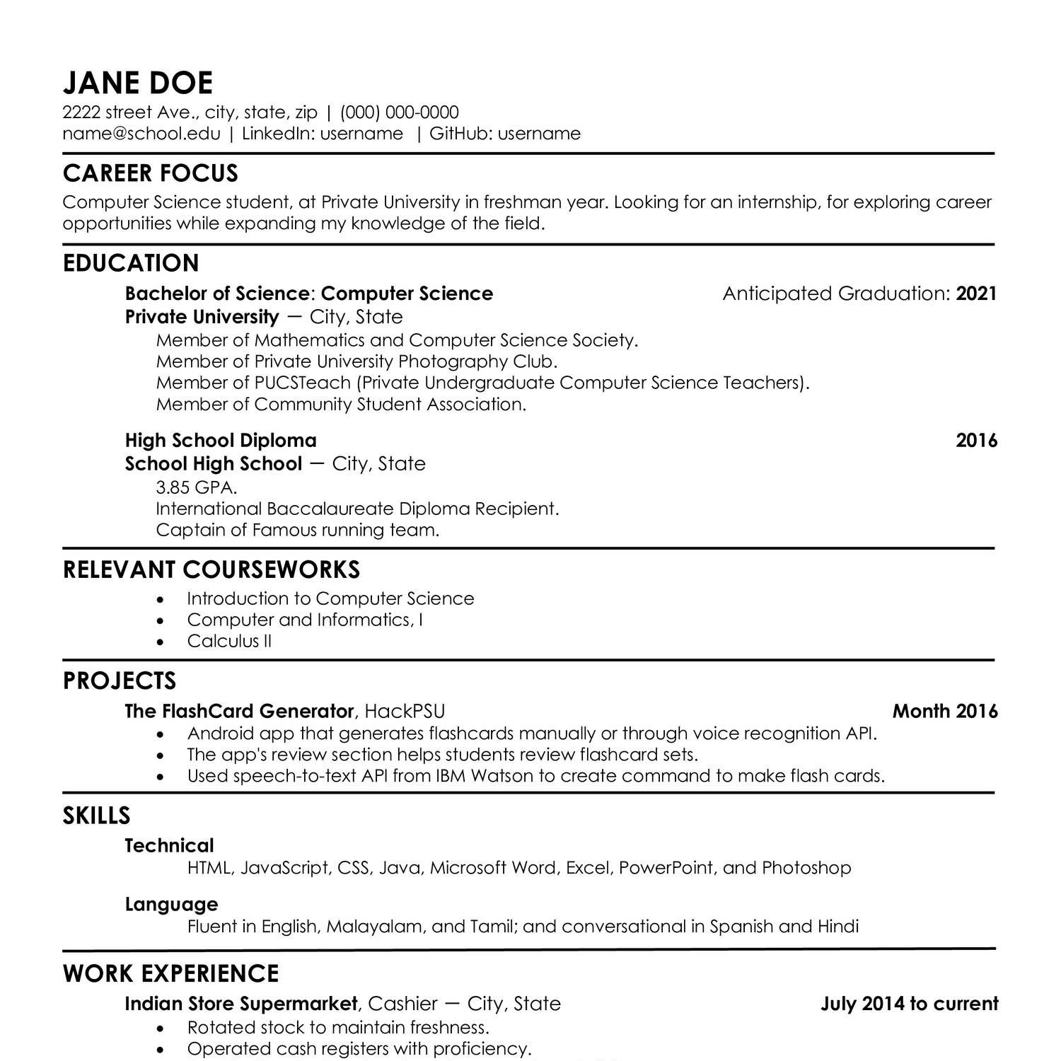 Edit My Pdf Resume