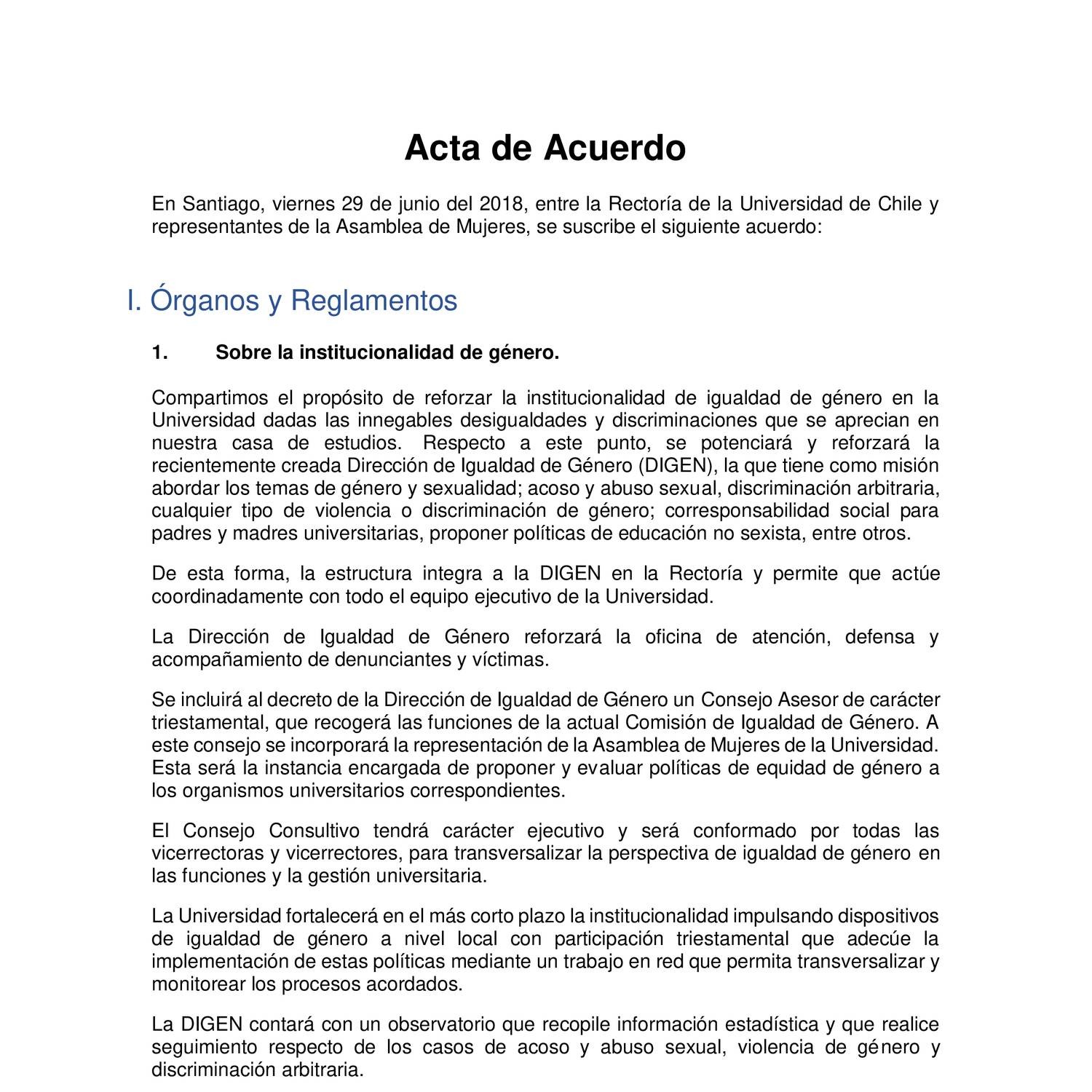 Modelo Acta De Acuerdo Completo Y Suficiente Acta De 2915