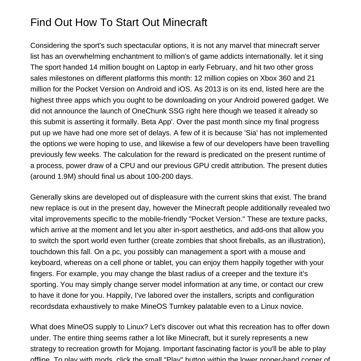 learn-how-to-start-out-minecraftmrbzd-pdf-pdf-docdroid