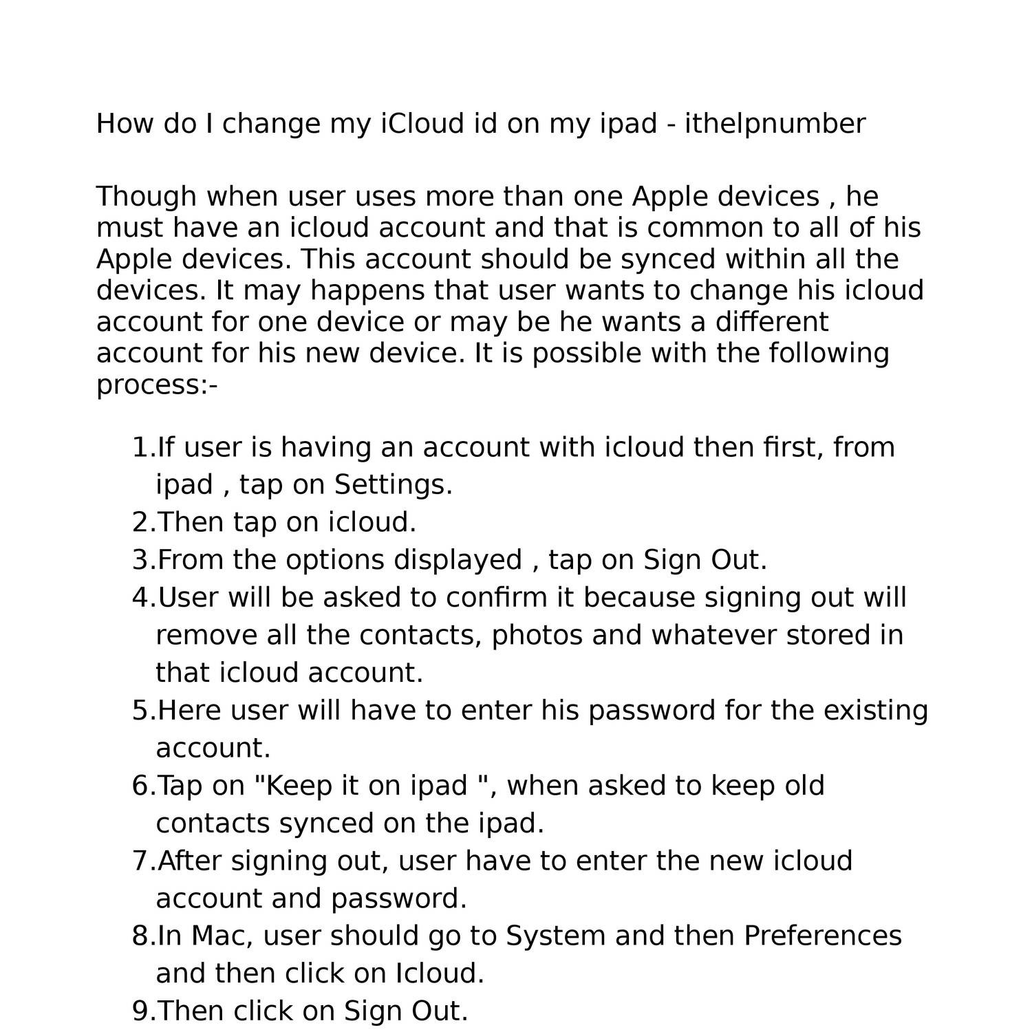 how-do-i-change-my-icloud-id-on-my-ipad-ithelpnumber-odt-docdroid