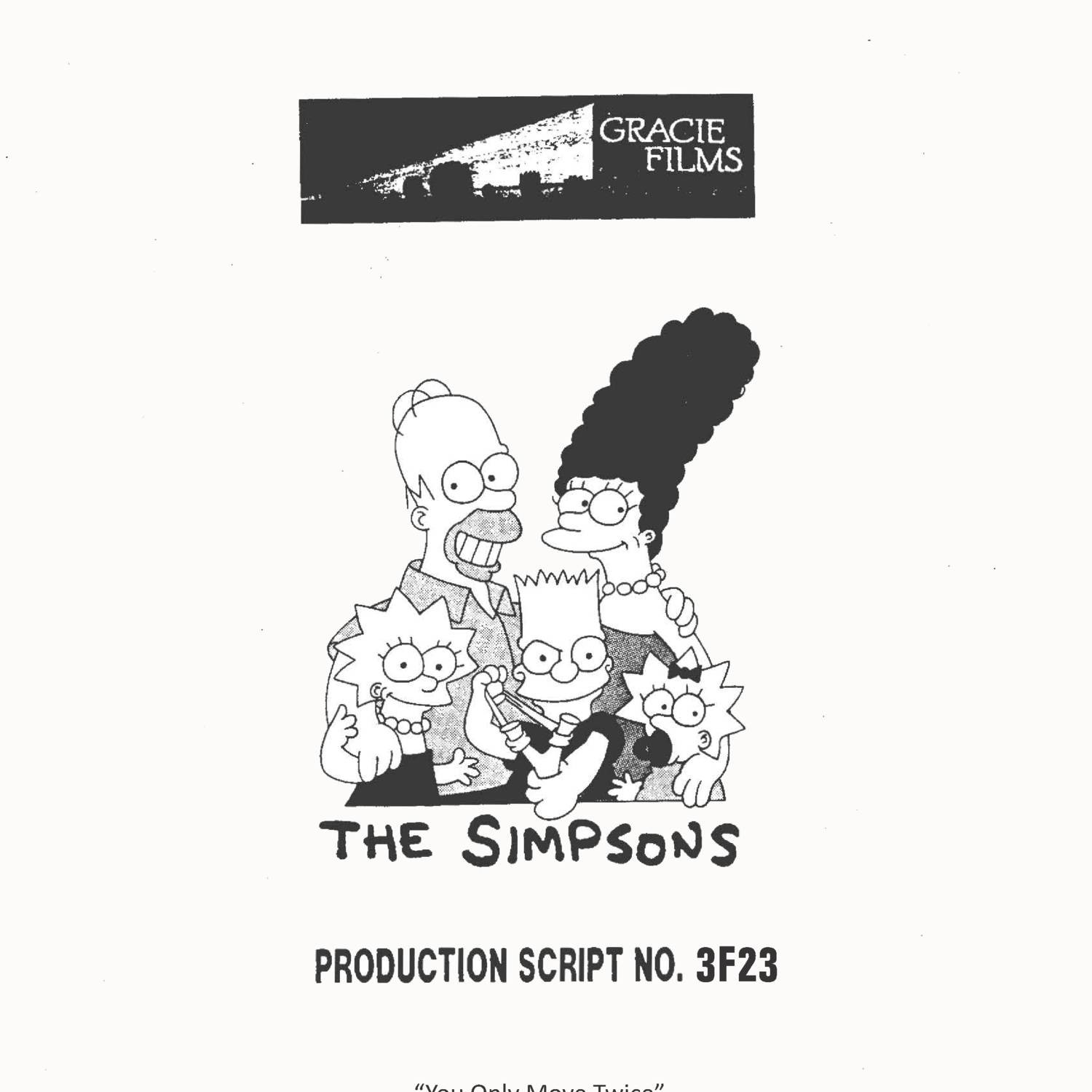 The Simpsons You Only Move Twice Script 1 Pdf Docdroid