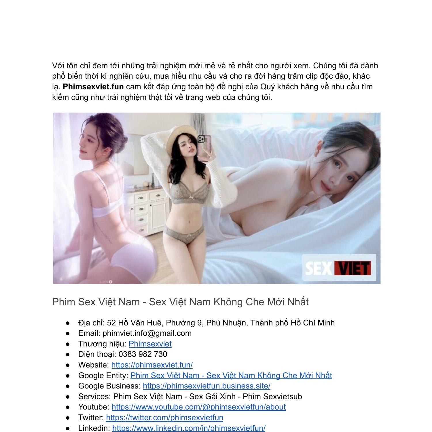 Phimsexviet.Fun Địa chỉ Xem Sex Việt Hot 2022 - Hóng phốt 18+.pdf | DocDroid