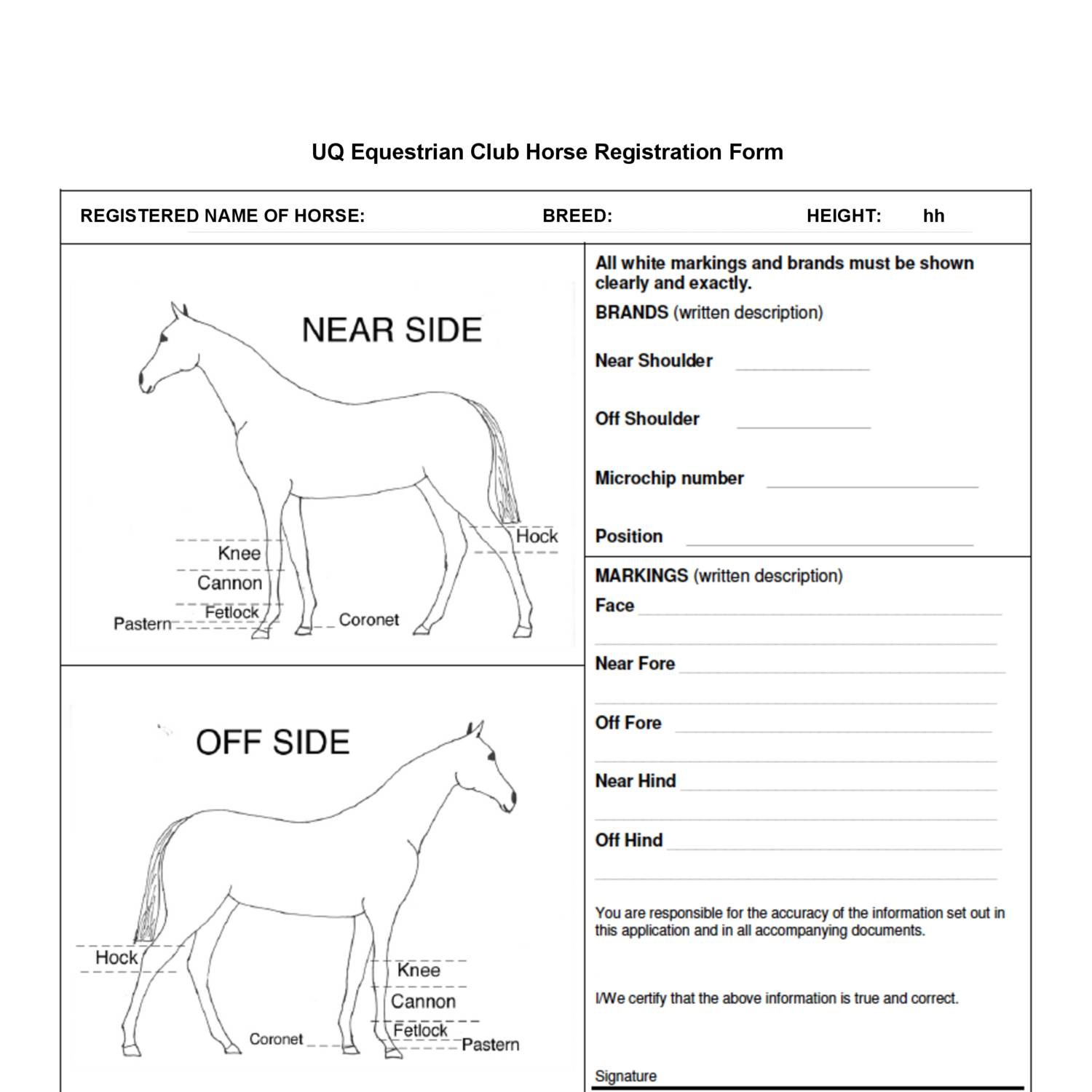 Horse Registration Form.pdf | DocDroid