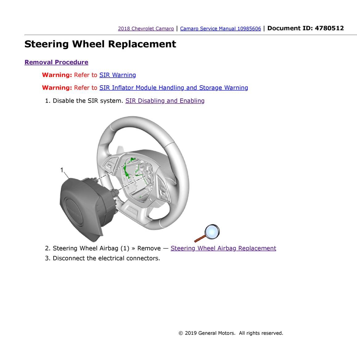 how to open car steering wheel