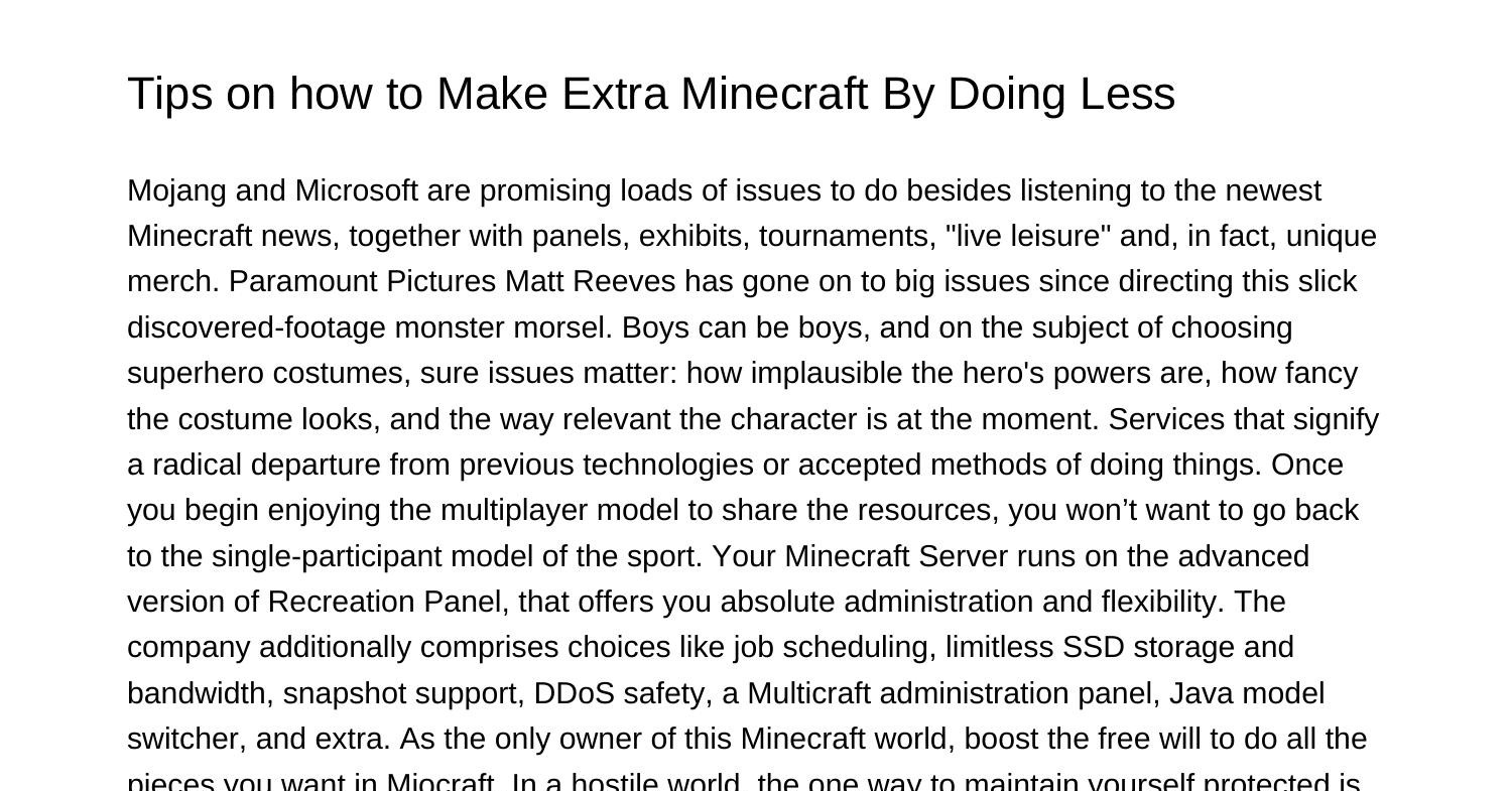 the-right-way-to-make-extra-minecraft-by-doing-lesstwoxi-pdf-pdf-docdroid