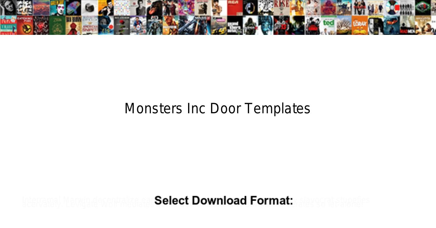 monstersincdoortemplates.pdf DocDroid