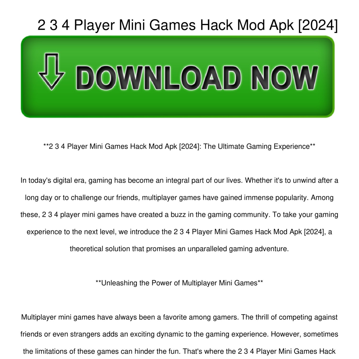 2-3-4-Player-Mini-Games-Hack-Mod-Apk-[2024].pdf | DocDroid