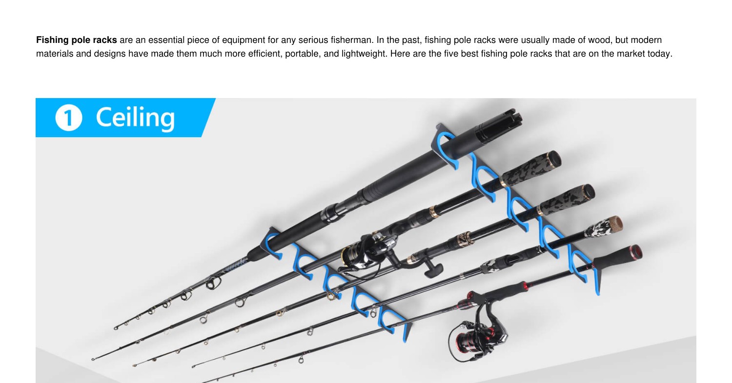 The 5 Best Fishing Pole Racks On The Market Today.pdf | DocDroid