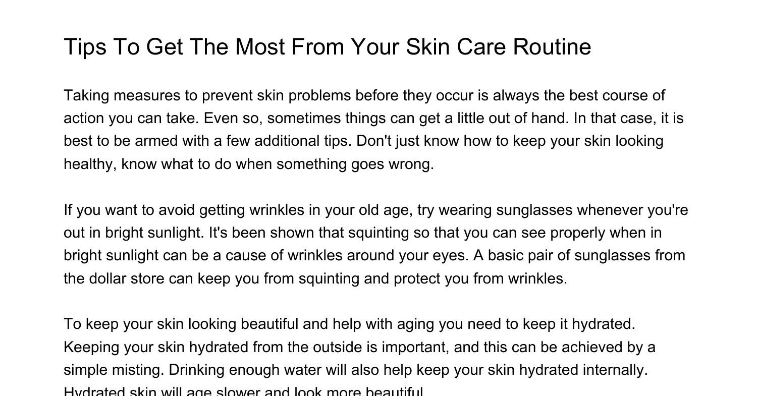 tips-to-get-the-most-from-your-skin-care-routinefxhgq-pdf-pdf-docdroid