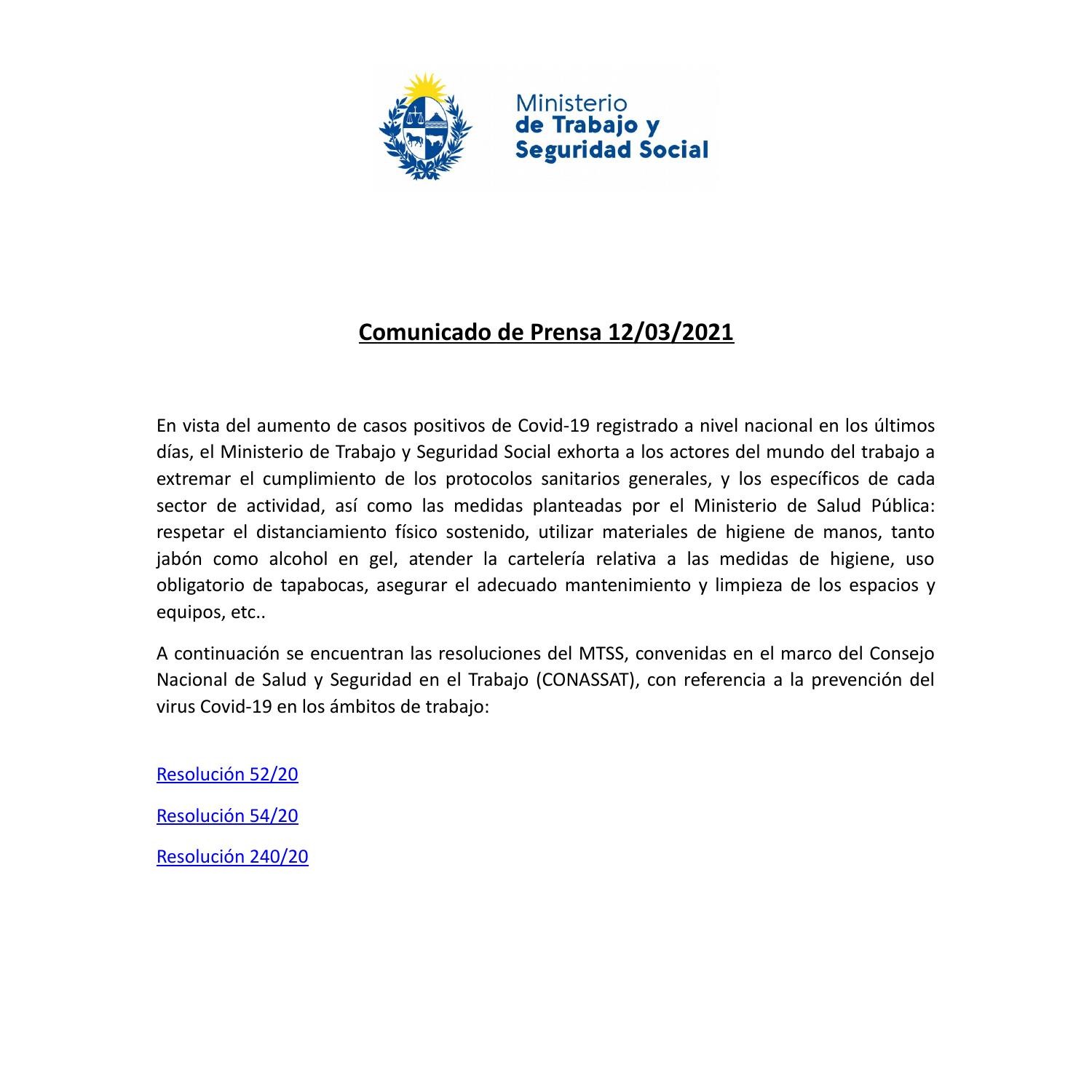 Comunicado De Prensa Pdf Docdroid