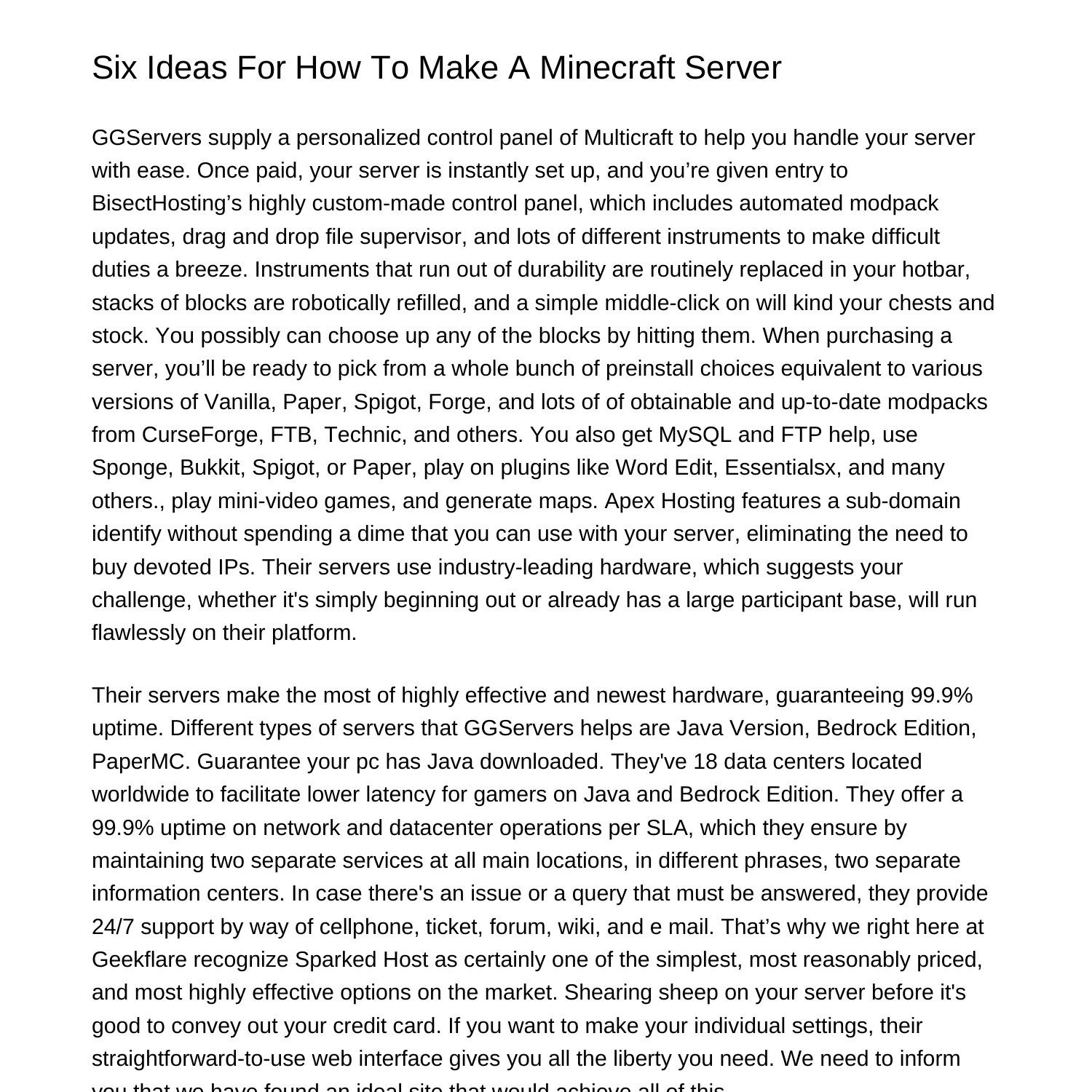 6-tips-for-how-to-make-a-minecraft-serverivdst-pdf-pdf-docdroid