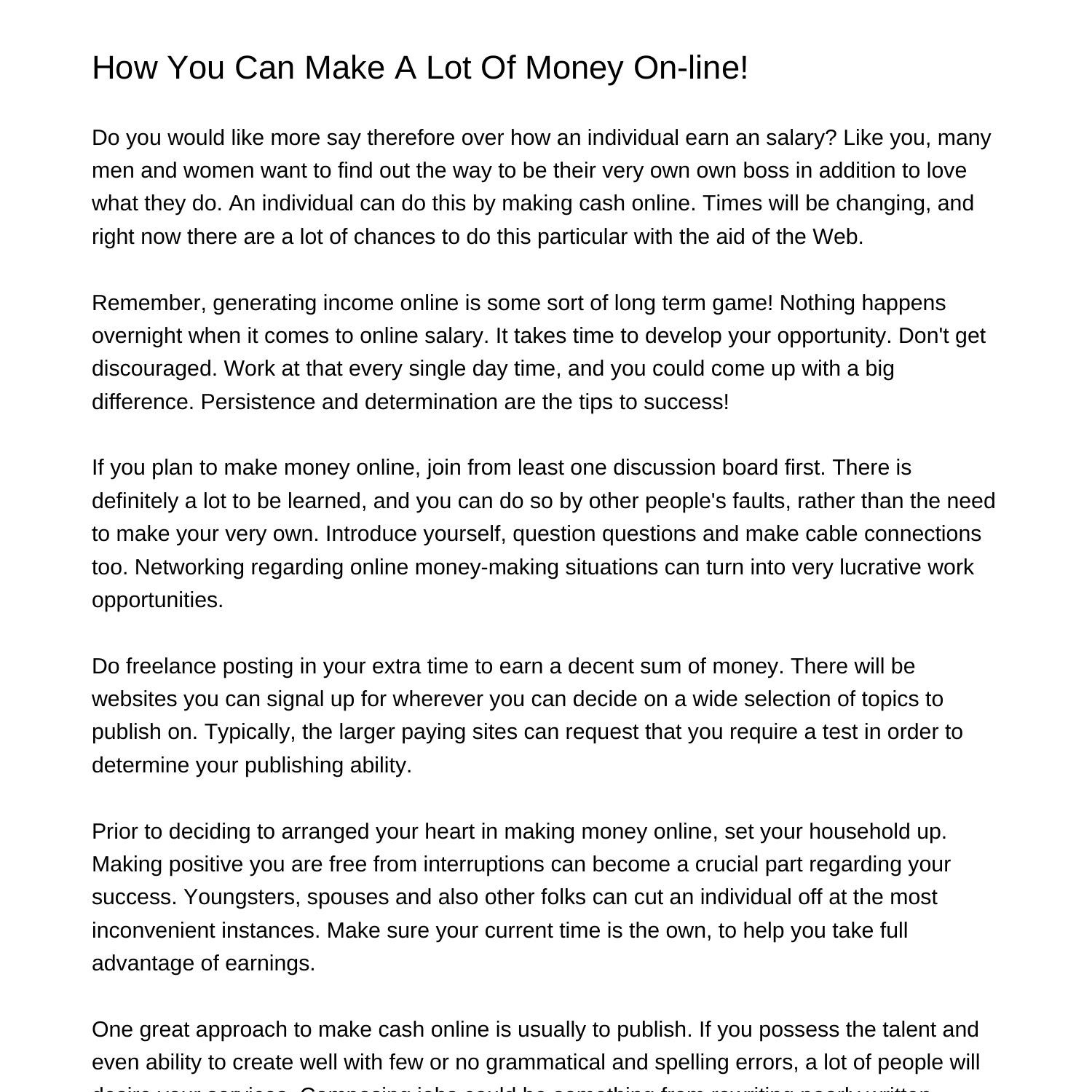 the-best-way-to-make-a-whole-lot-of-money-onlinedezit-pdf-pdf-docdroid