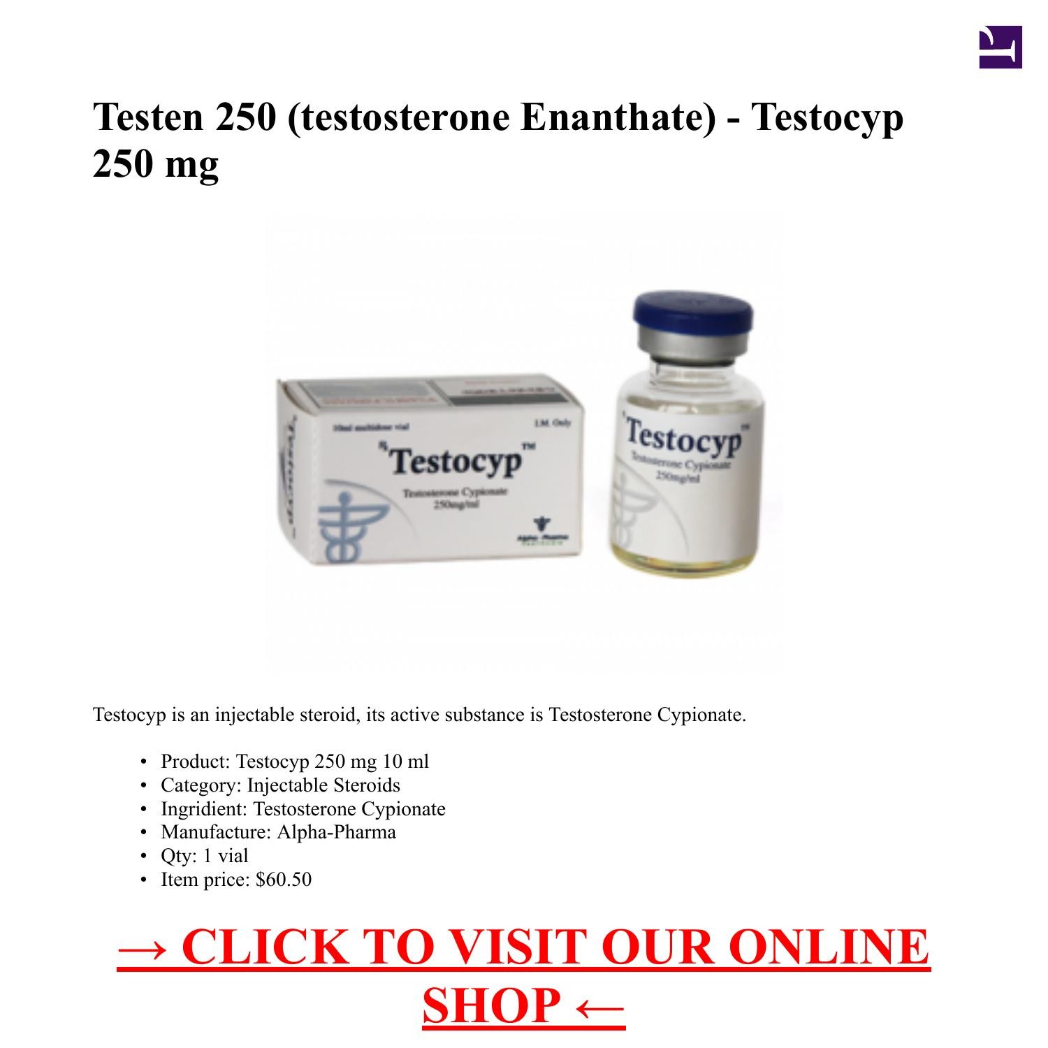 Testen 250 Testosterone Enanthate Testocyp 250 Mg 1 Vial 10 Ml Pdf   Testen 250 Testosterone Enanthate Testocyp 250 Mg 1 Vial 10 Ml Pdf 