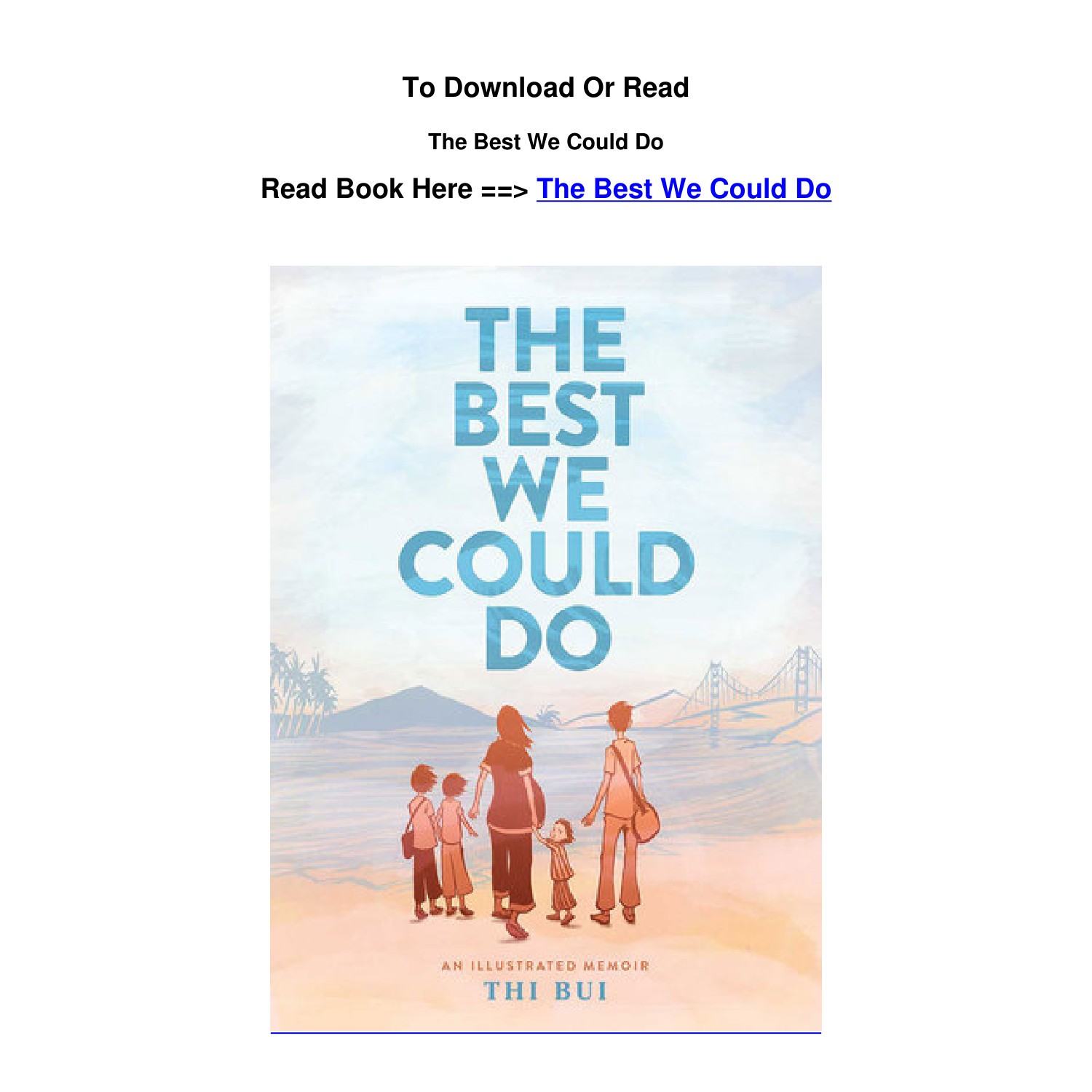 The best we could do thi bui pdf free download