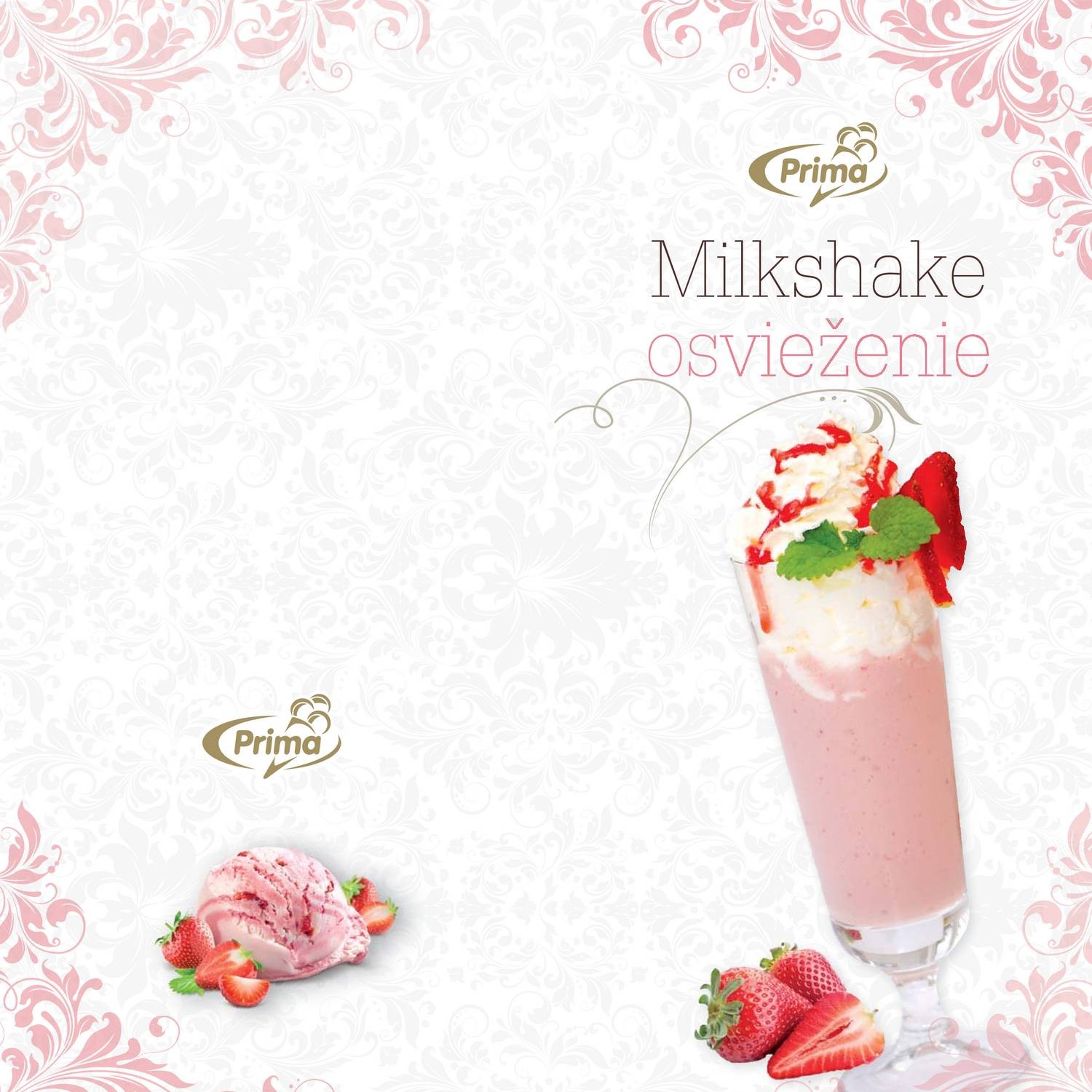 Milkshake Menu Template