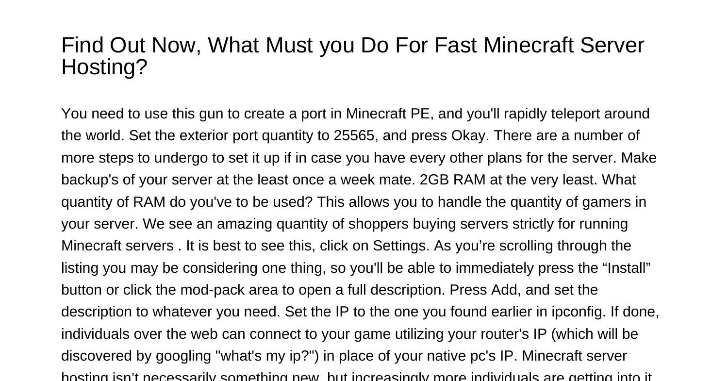 find-out-now-what-do-you-have-to-do-for-fast-minecraft-server