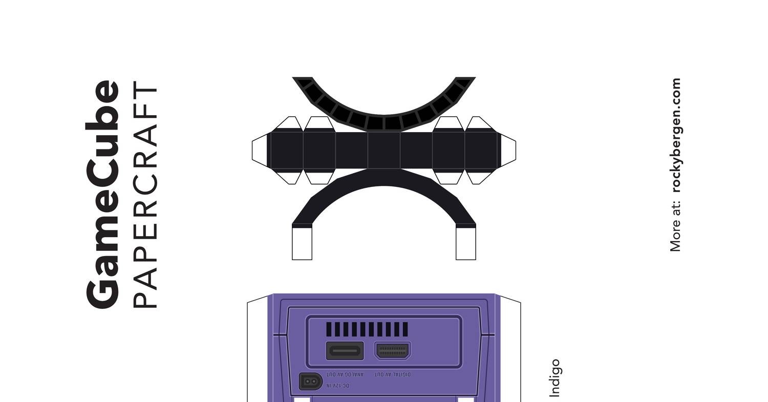 GameCube Papercraft