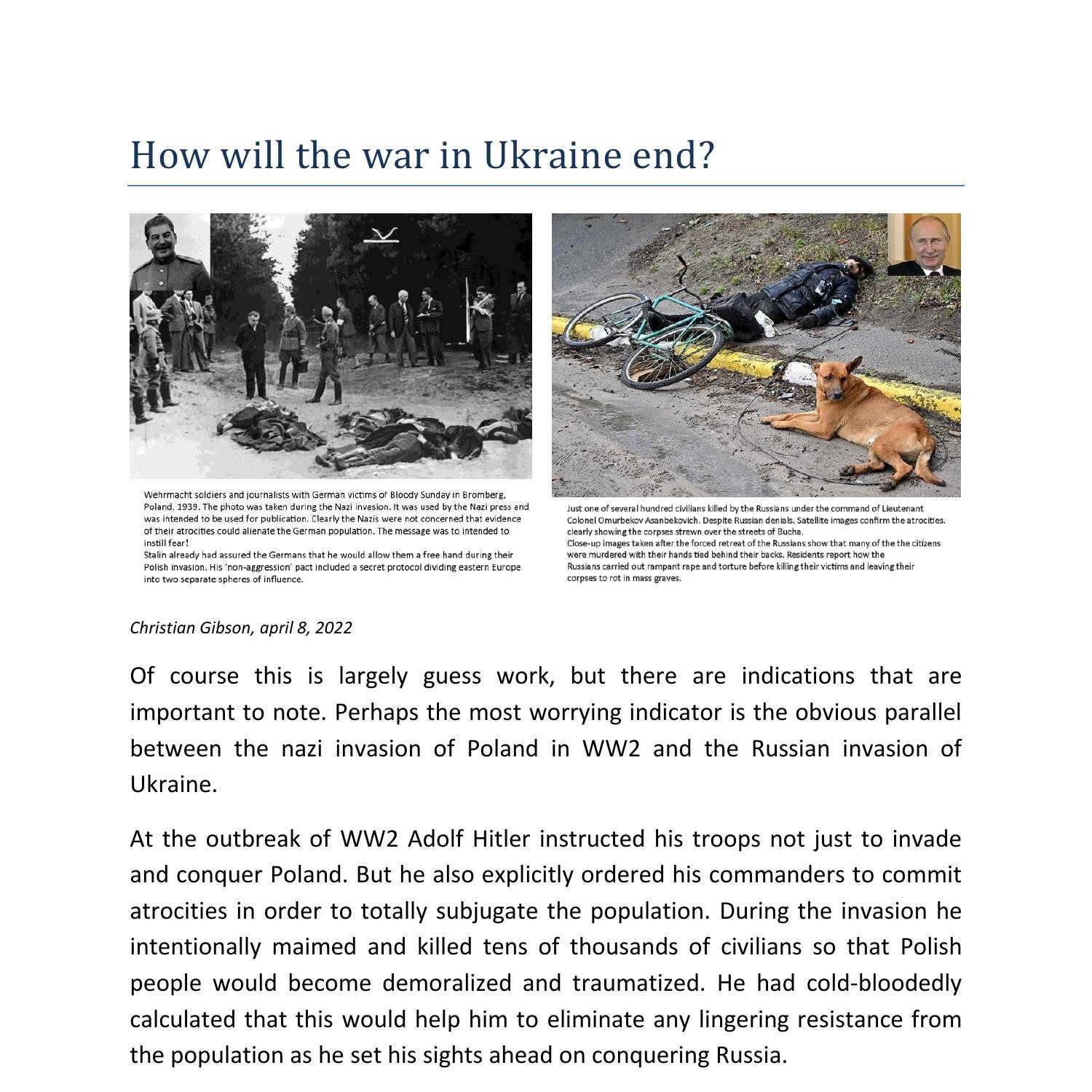ukraine war essay pdf